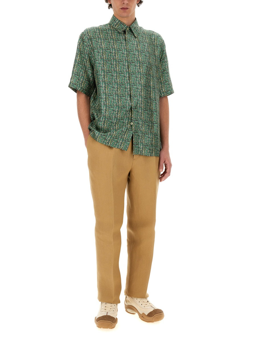 FENDI Classic Silk Shirt - Size 40