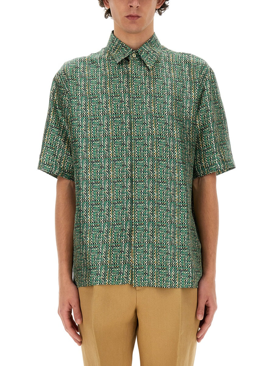 FENDI Classic Silk Shirt - Size 40