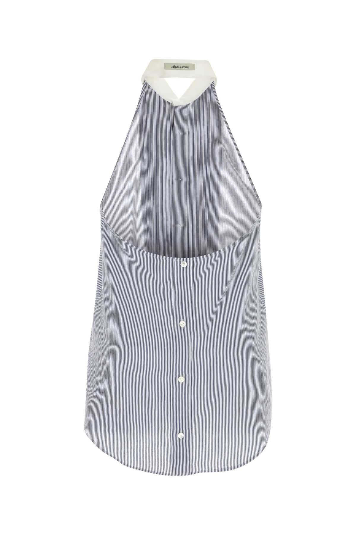 FENDI Embroidered Viscose Blend Shirt for Men - SS24 Collection