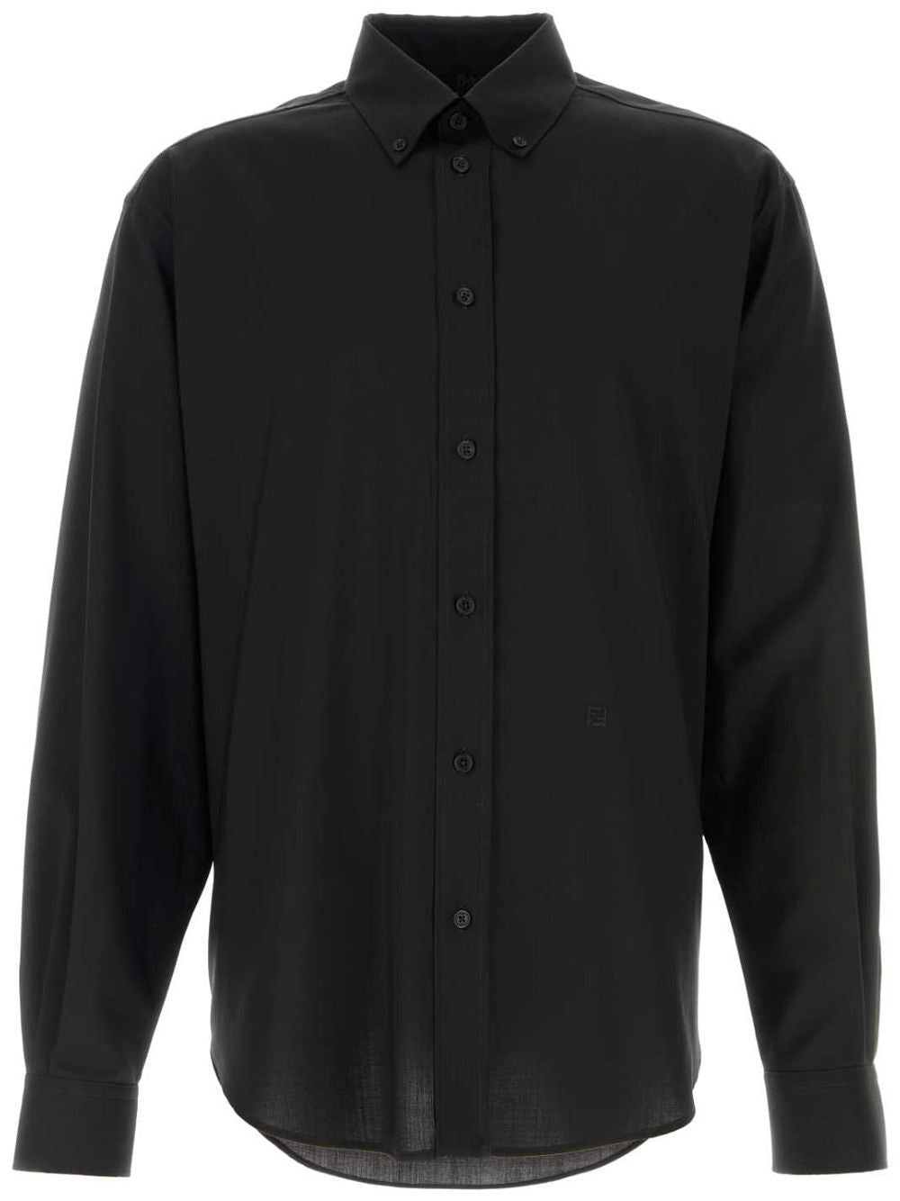 FENDI Wool Shirt for Men - FW24 Collection