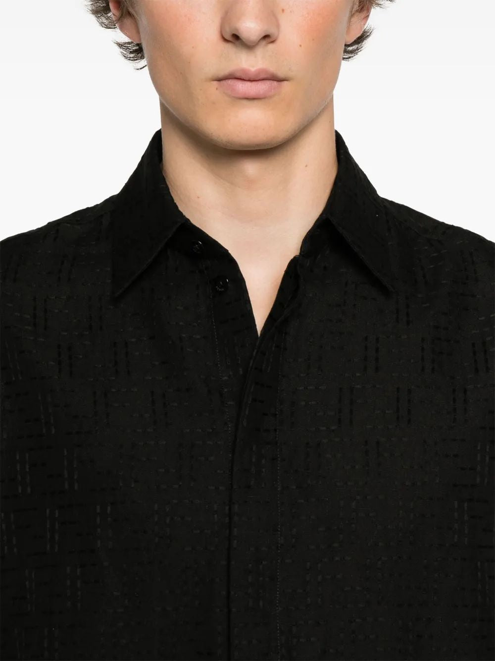 FENDI Men's Classic Short-Sleeve Shirt