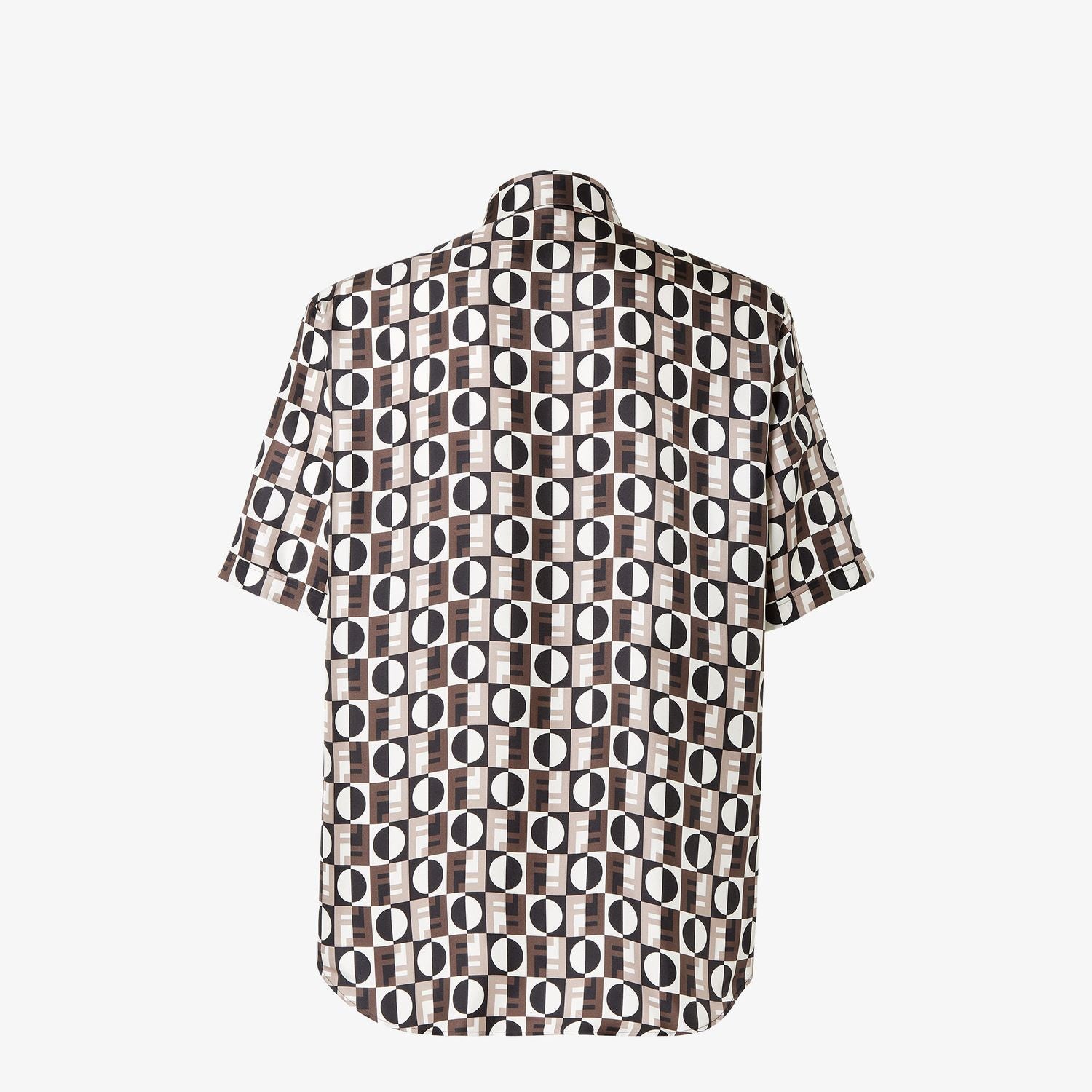 FENDI Men's Printed Silk Shirt - FW25 Collection