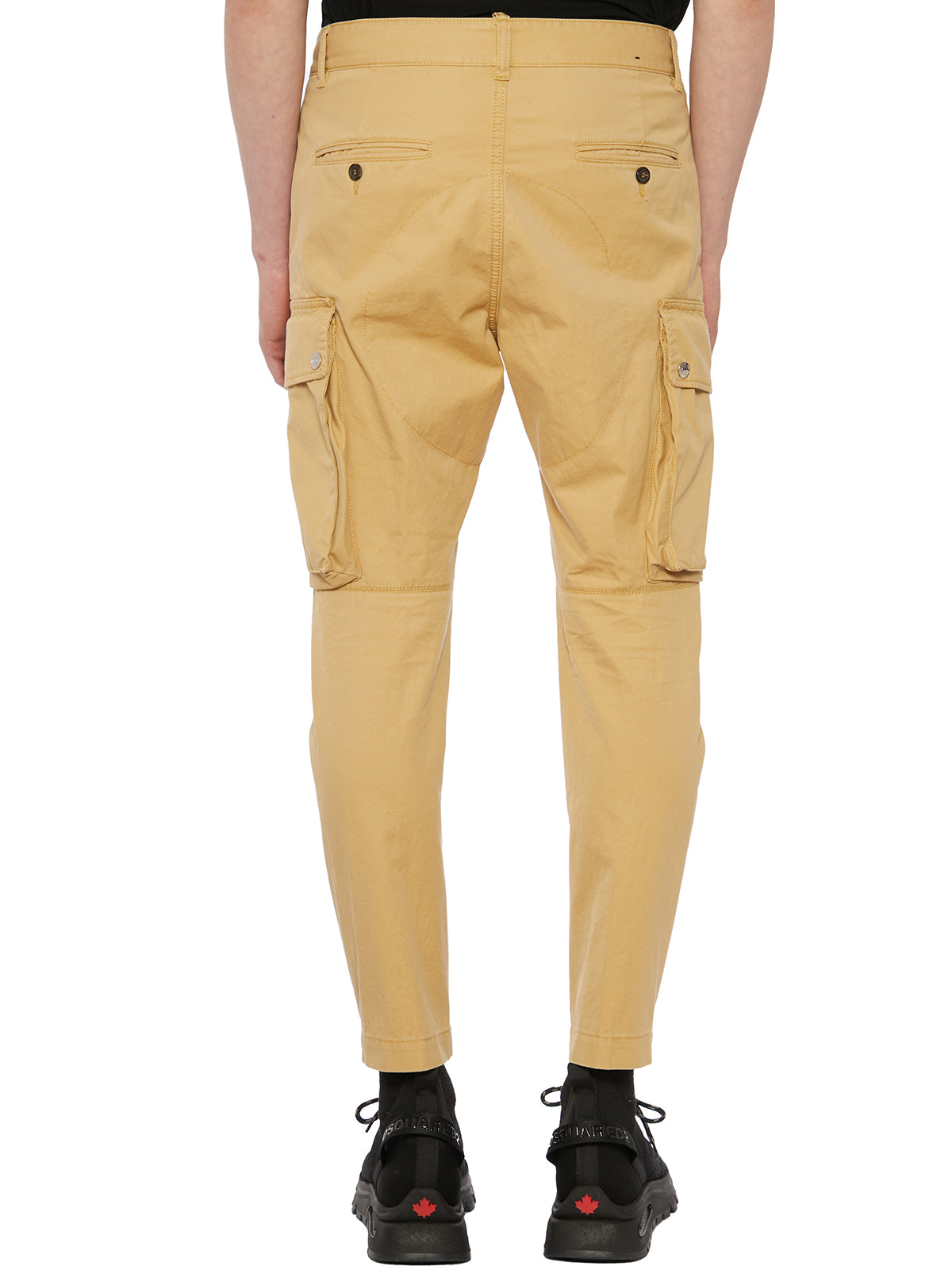DSQUARED2 Cotton Cargo Trousers - Size 48