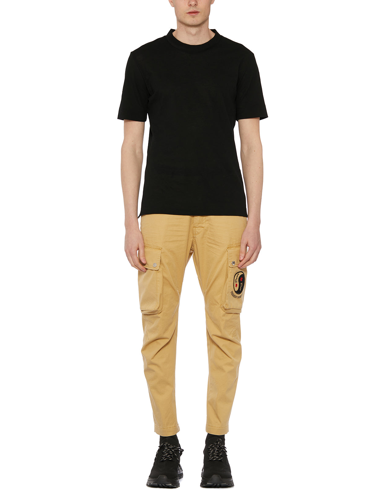 DSQUARED2 Cotton Cargo Trousers - Size 48