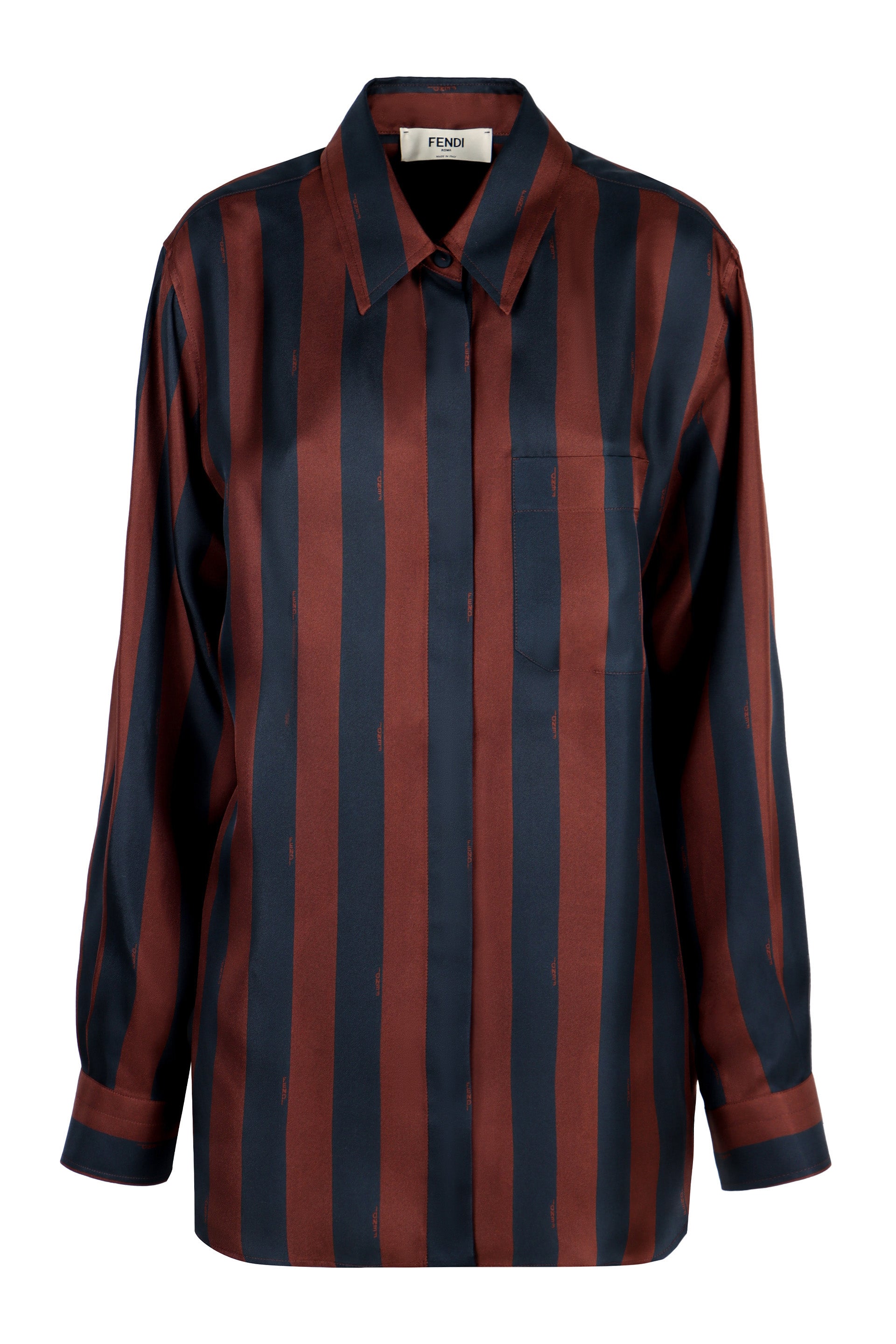 FENDI Silk Printed Shirt