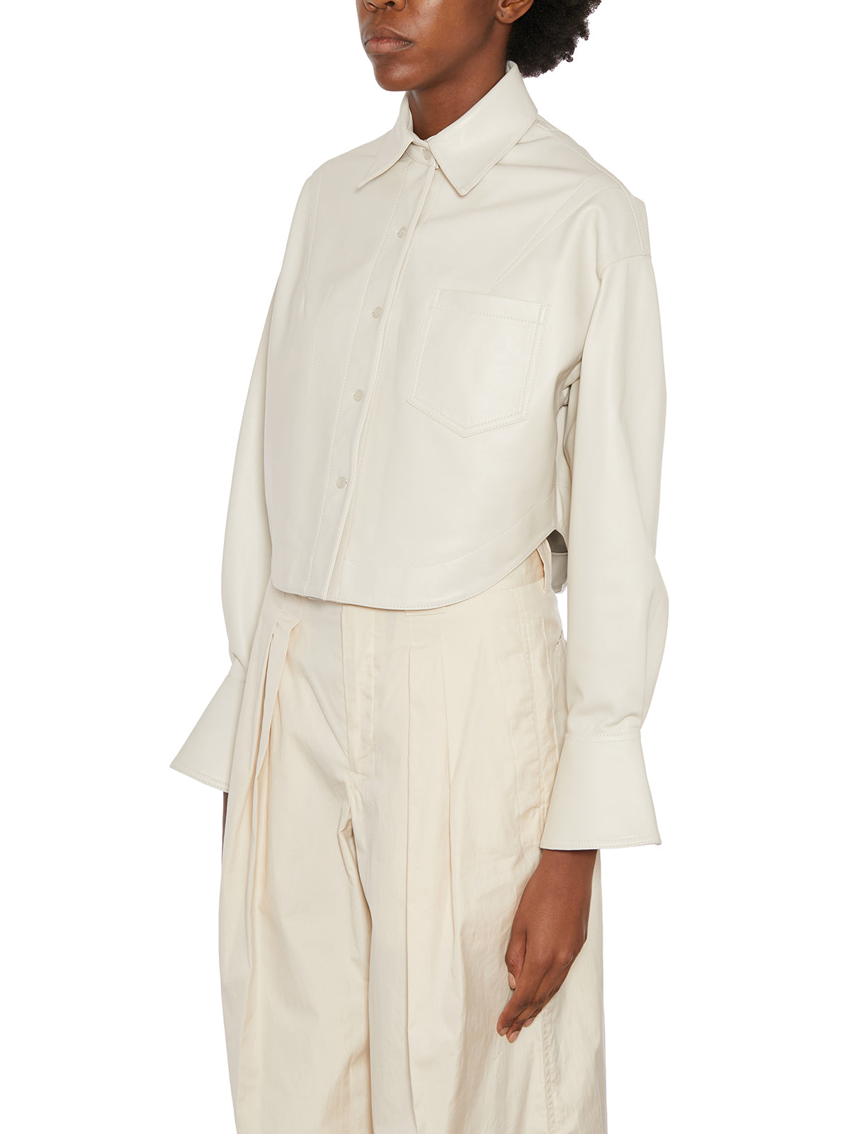 SWORD Mini Stylish Leather Jacket Size 40