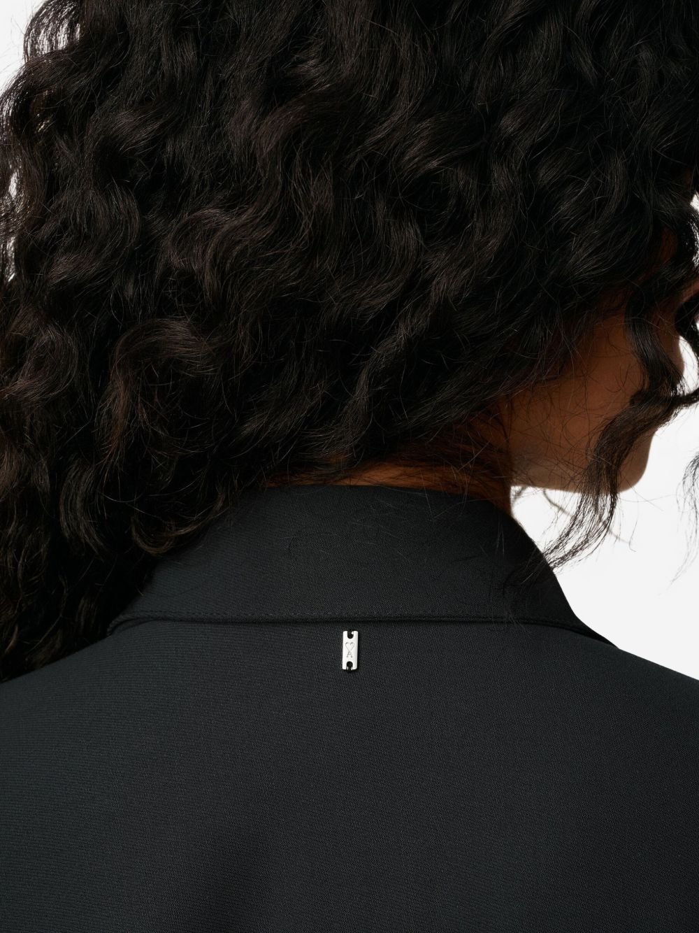 AMI PARIS Classic Women's Wool Shirt with Button Detailing