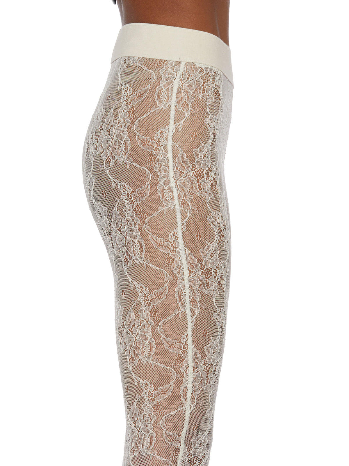 SANCTAMUERTE Lace Leggings - Women's Size Small