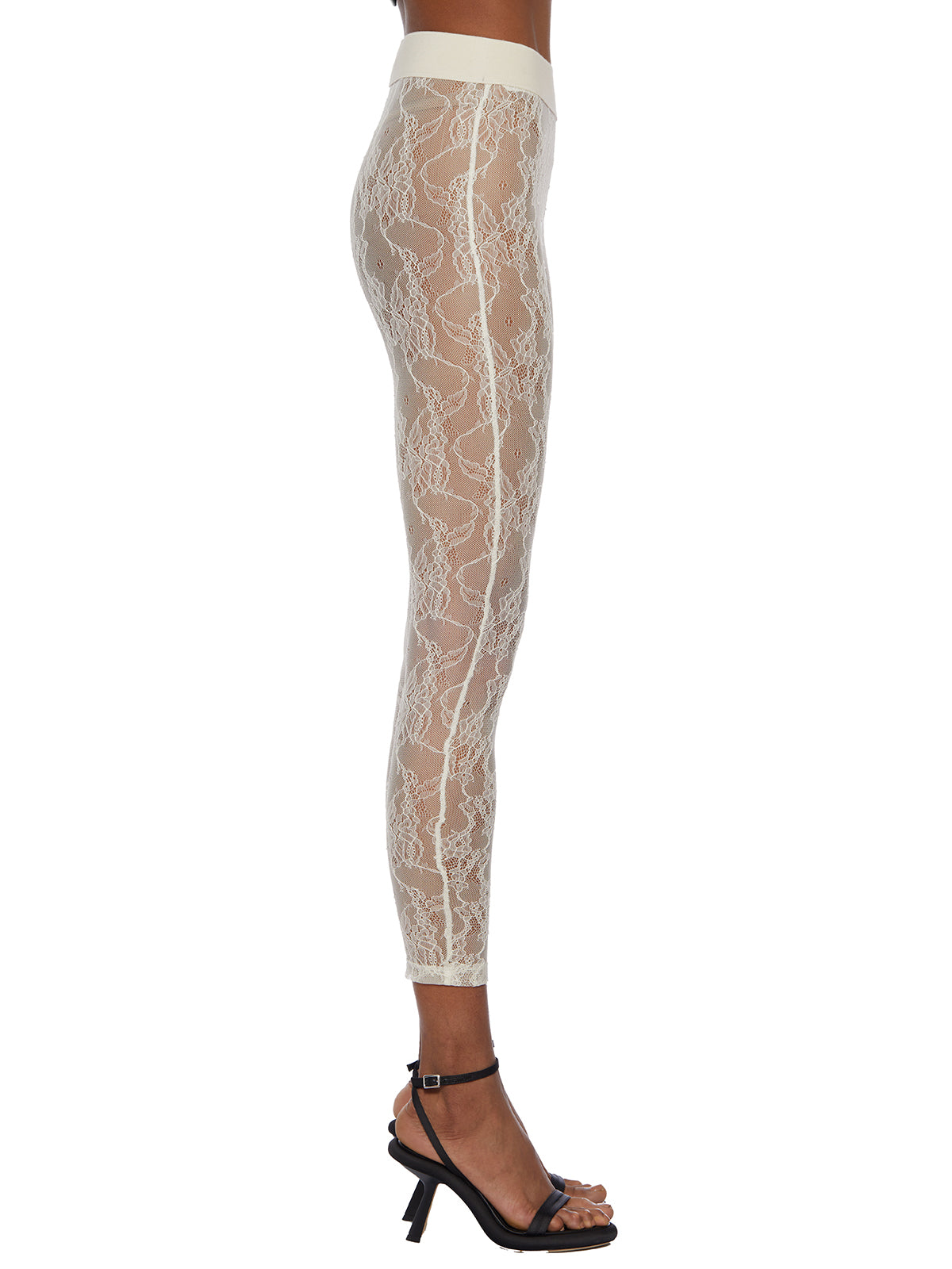 SANCTAMUERTE Lace Leggings - Women's Size Small