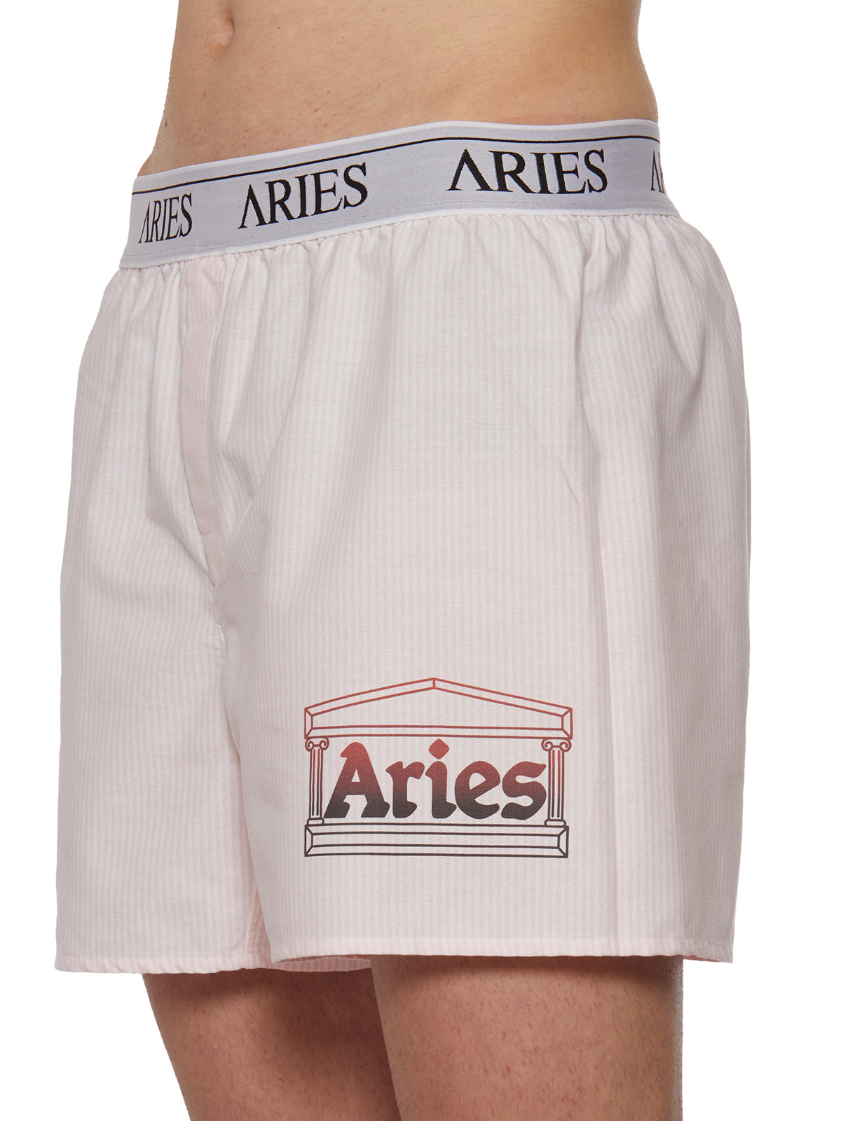 ARIES Men's Cotton Logo Bermuda Shorts - Size S