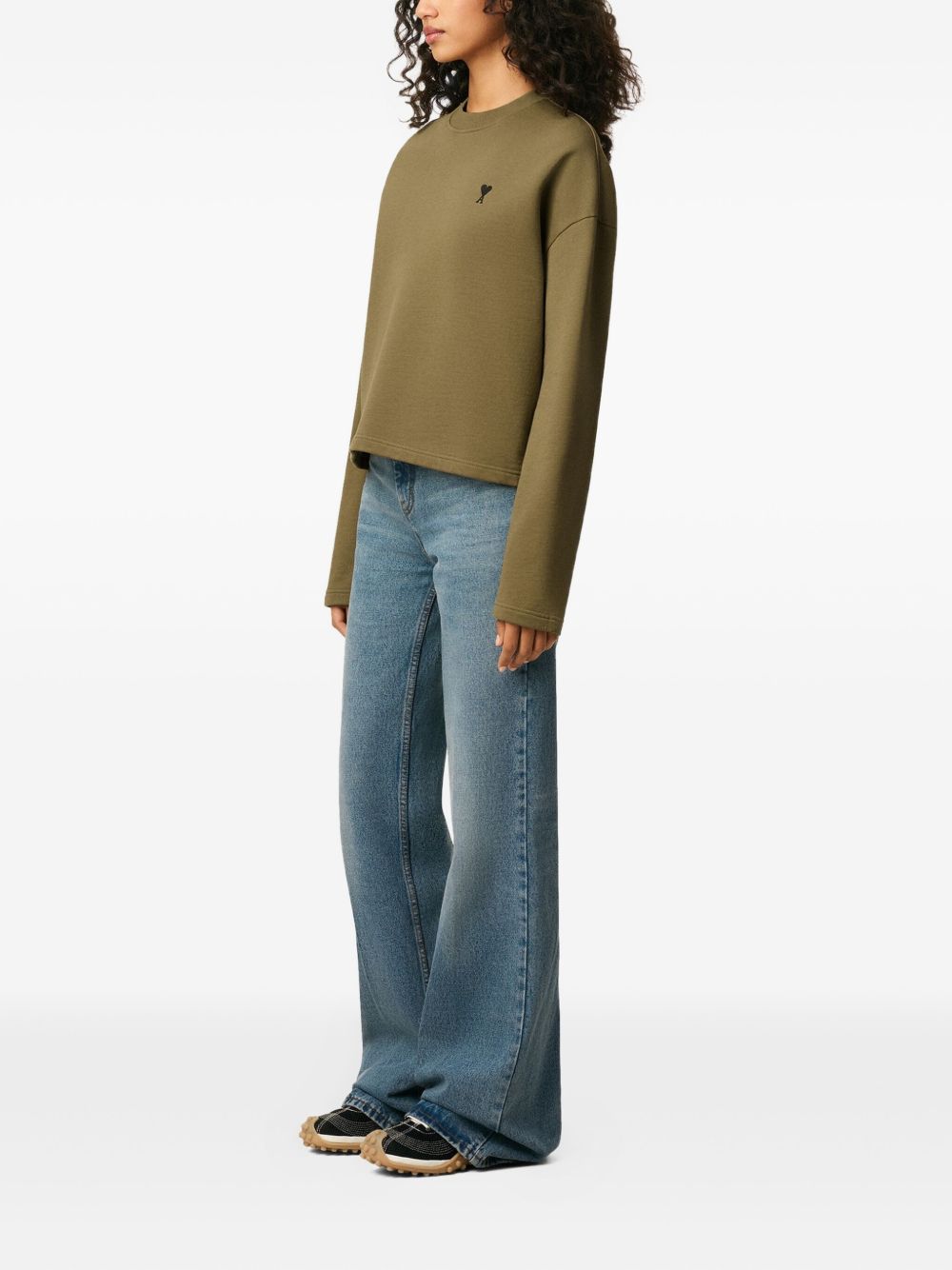 AMI PARIS Bronze AMI of Coeur Sweatshirt