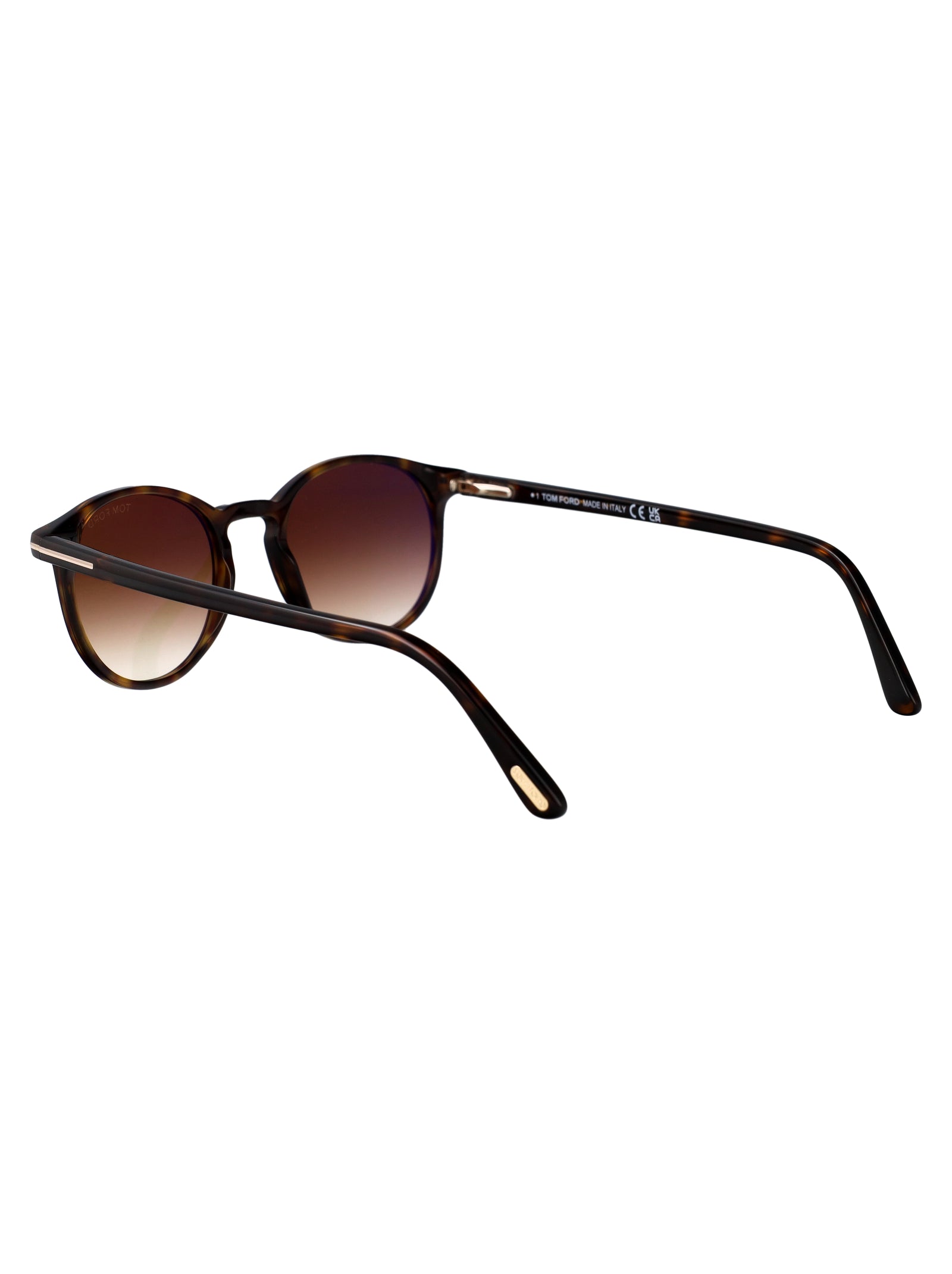 TOM FORD Men's Gradient Brown Sunglasses - Stylish and Sophisticated
