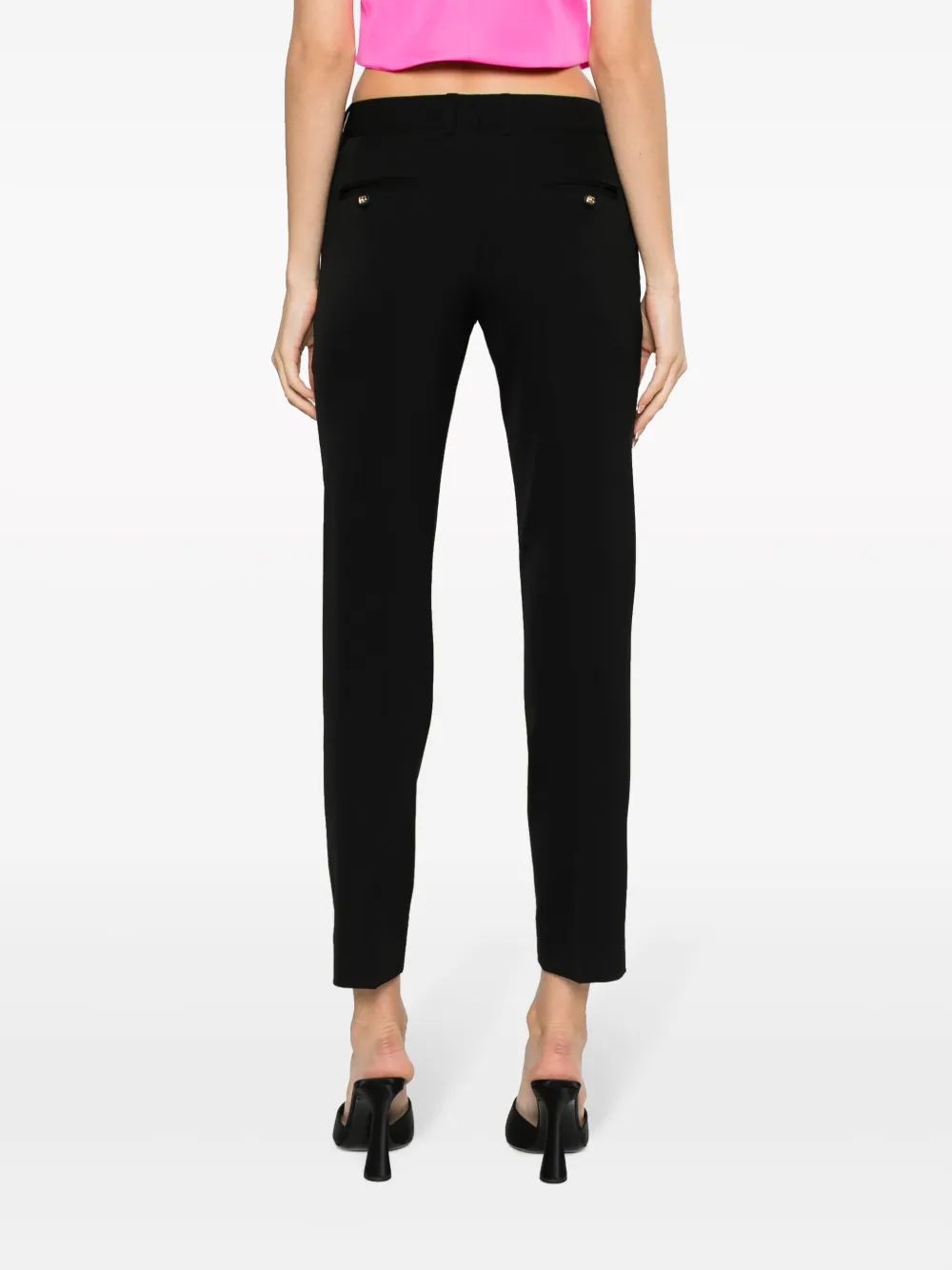 DOLCE & GABBANA Pleated Wool Blend Trousers for Women