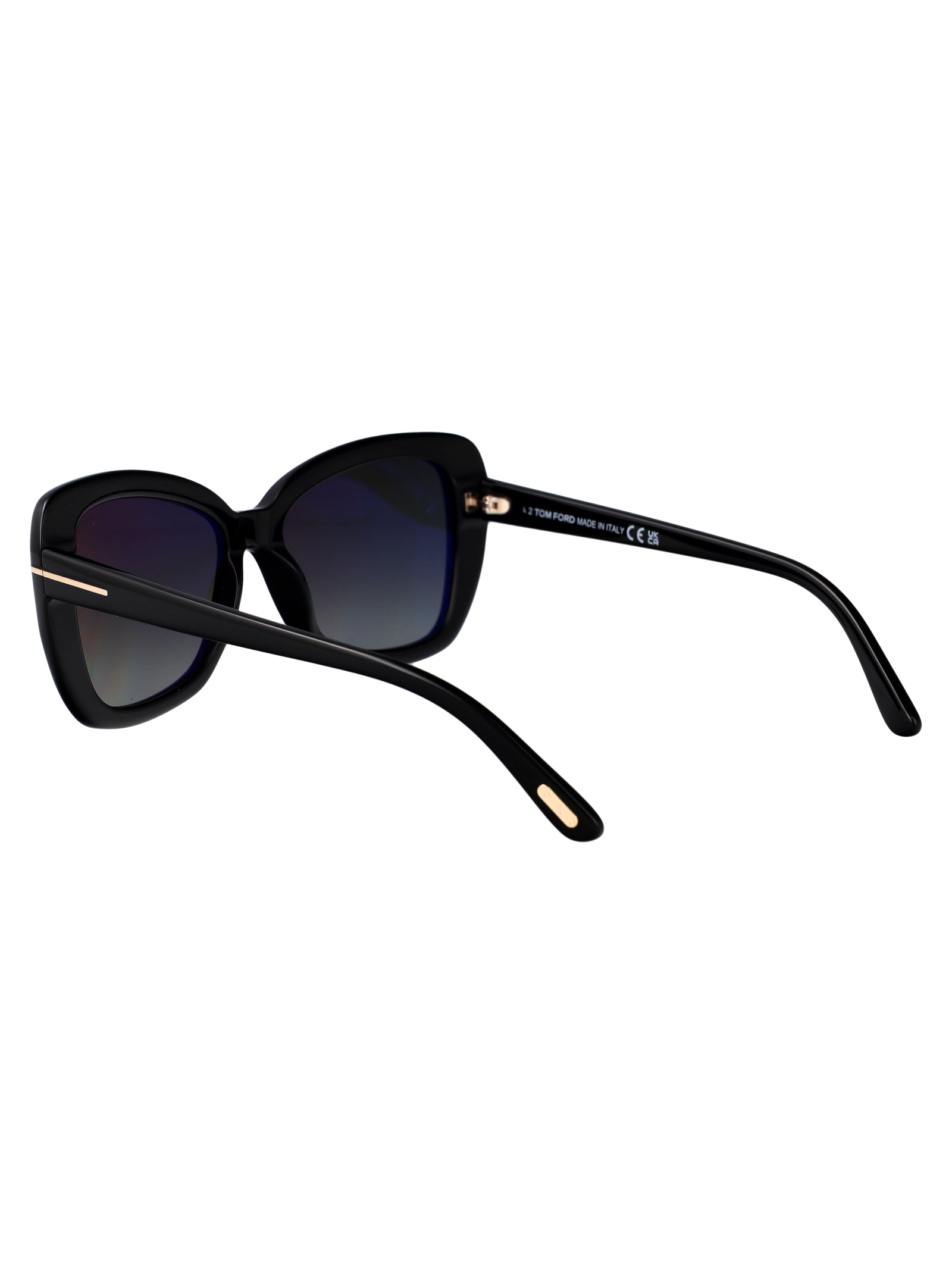 TOM FORD MAEVE Sunglasses for Women - Chic Gradient Smoke Lenses