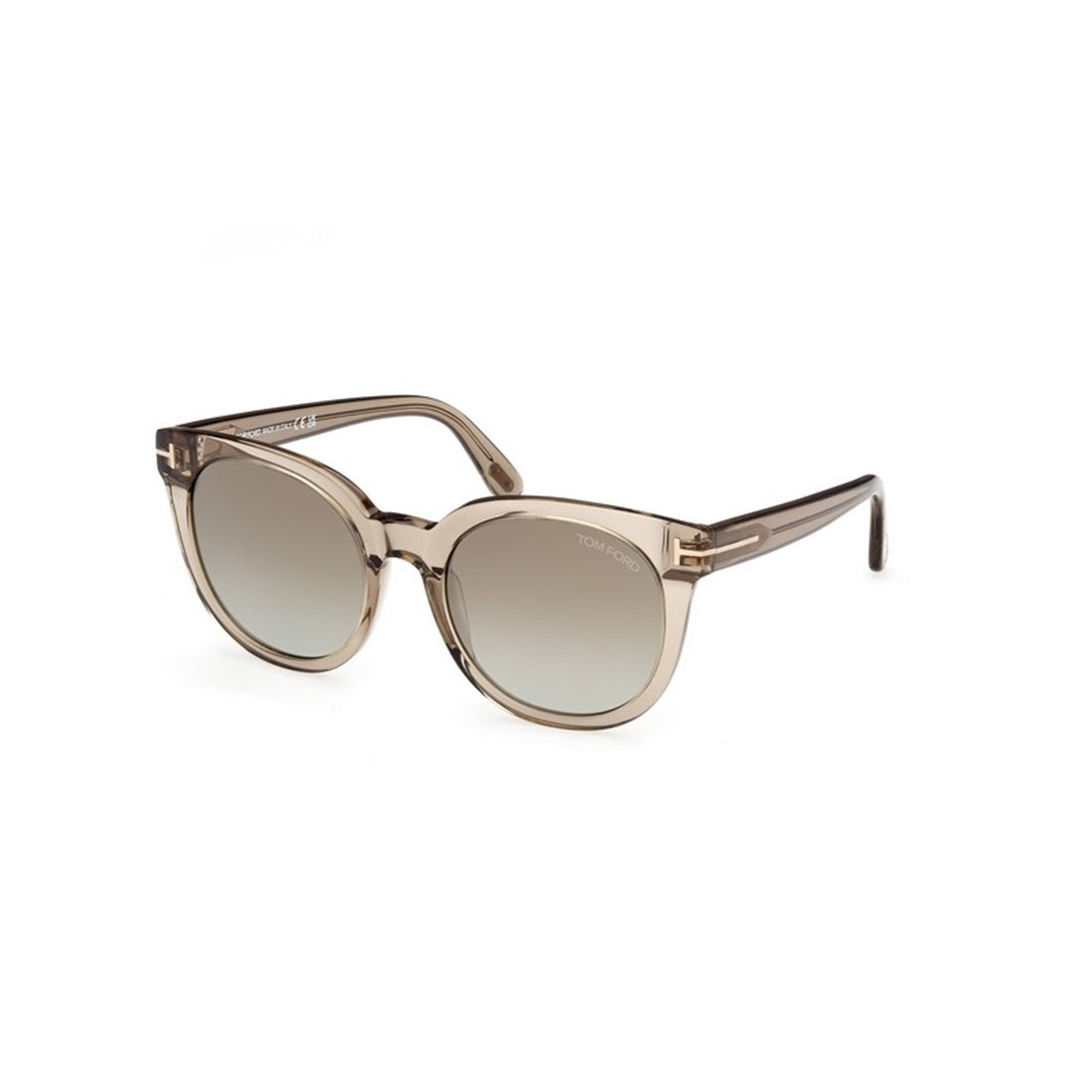 TOM FORD Modern Sunglasses with Brown Mirror Lenses