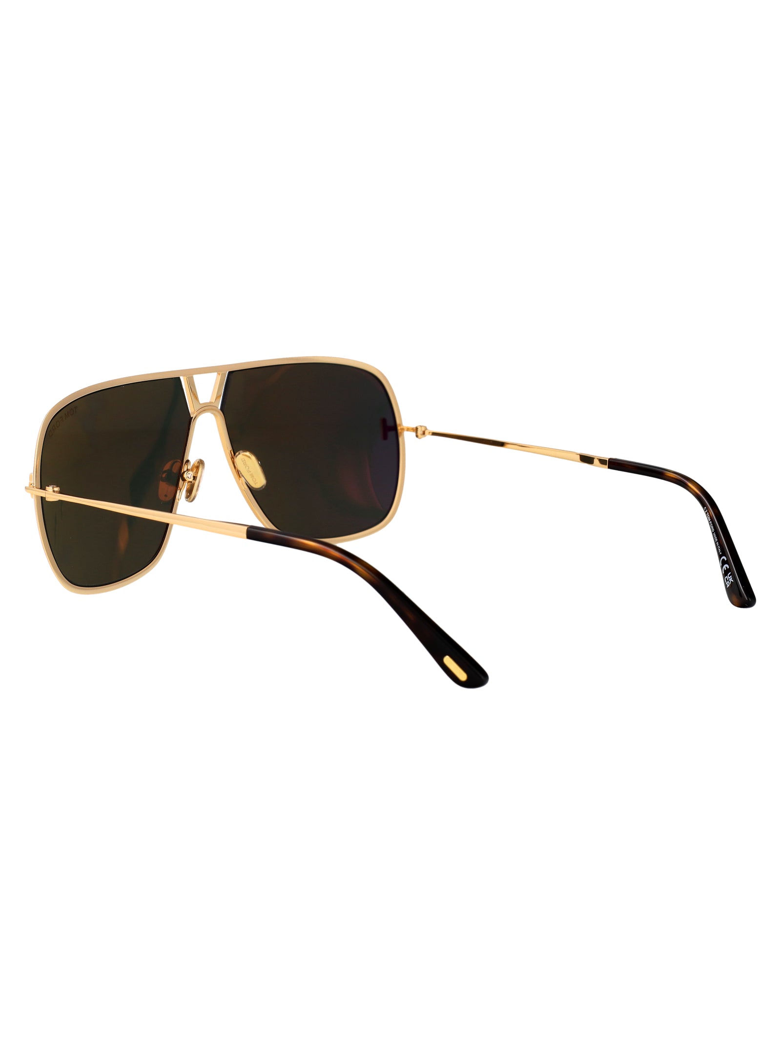 TOM FORD Sleek Men's Metal Sunglasses