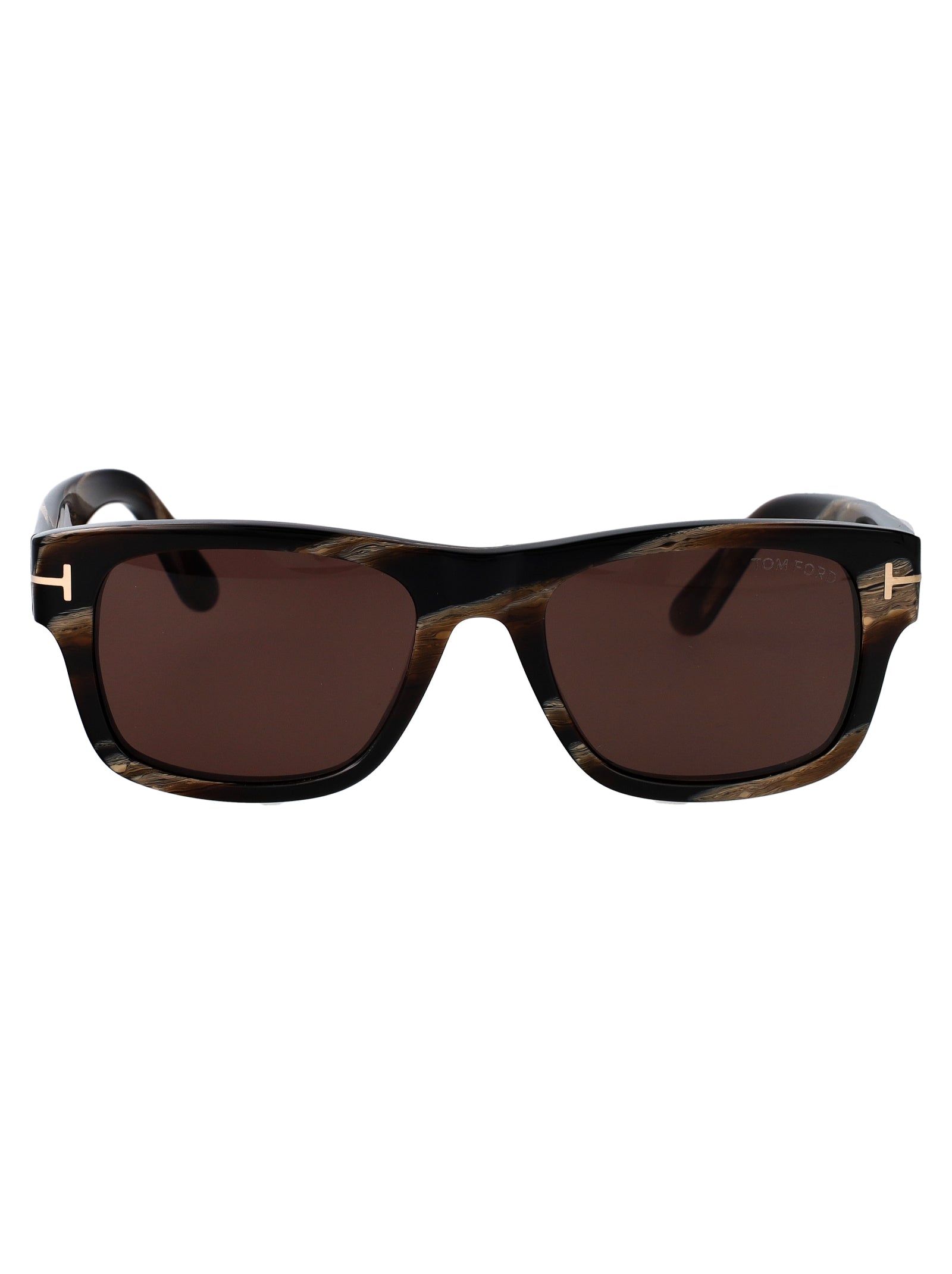 TOM FORD Textured Acetate Sunglasses for Men - FW25 Collection