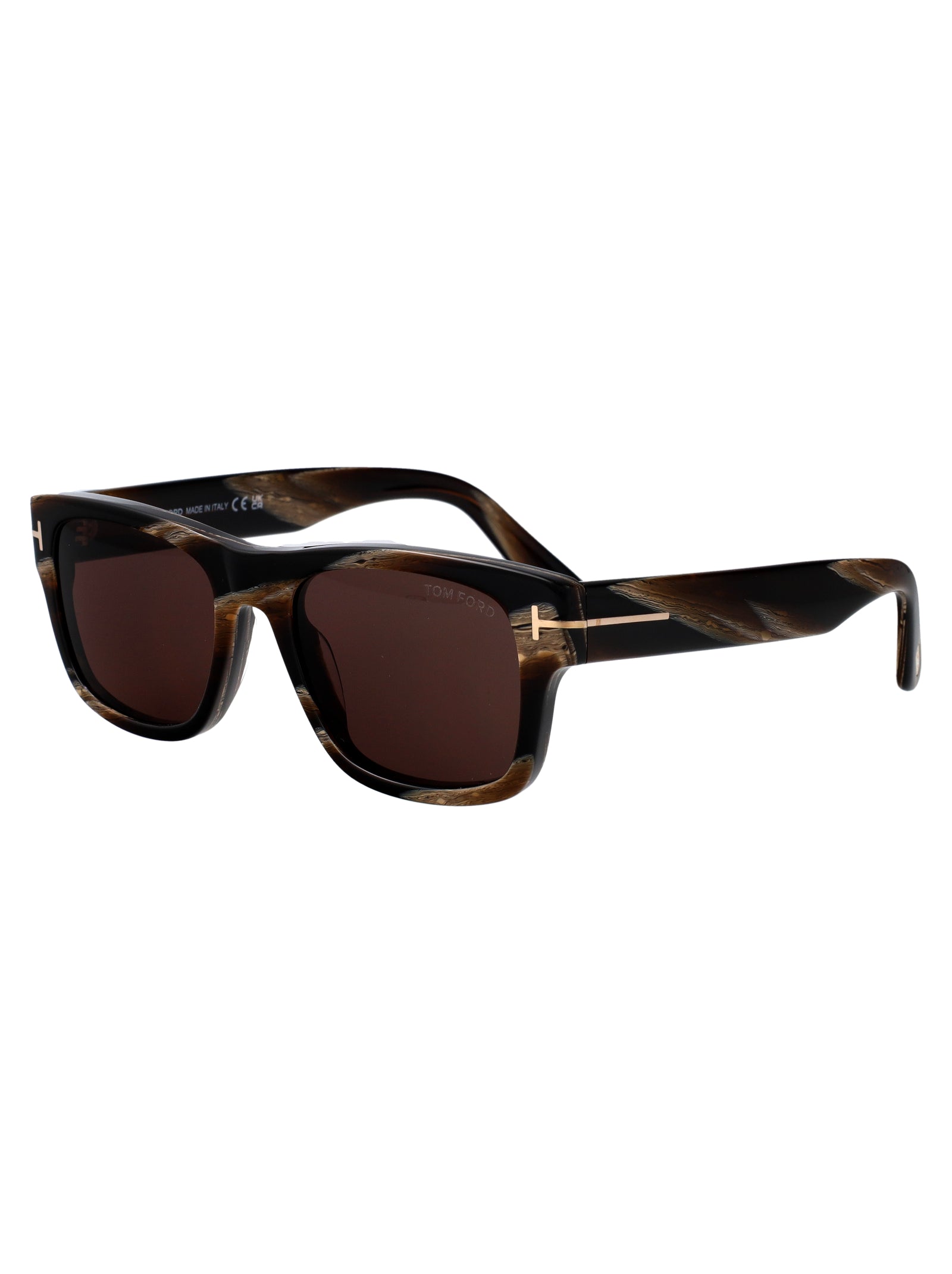 TOM FORD Textured Acetate Sunglasses for Men - FW25 Collection