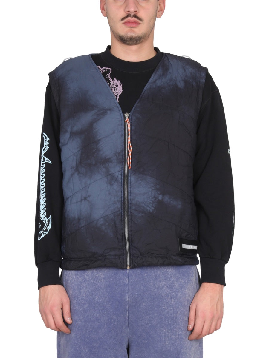 ARIES V-Neck Zip Vest