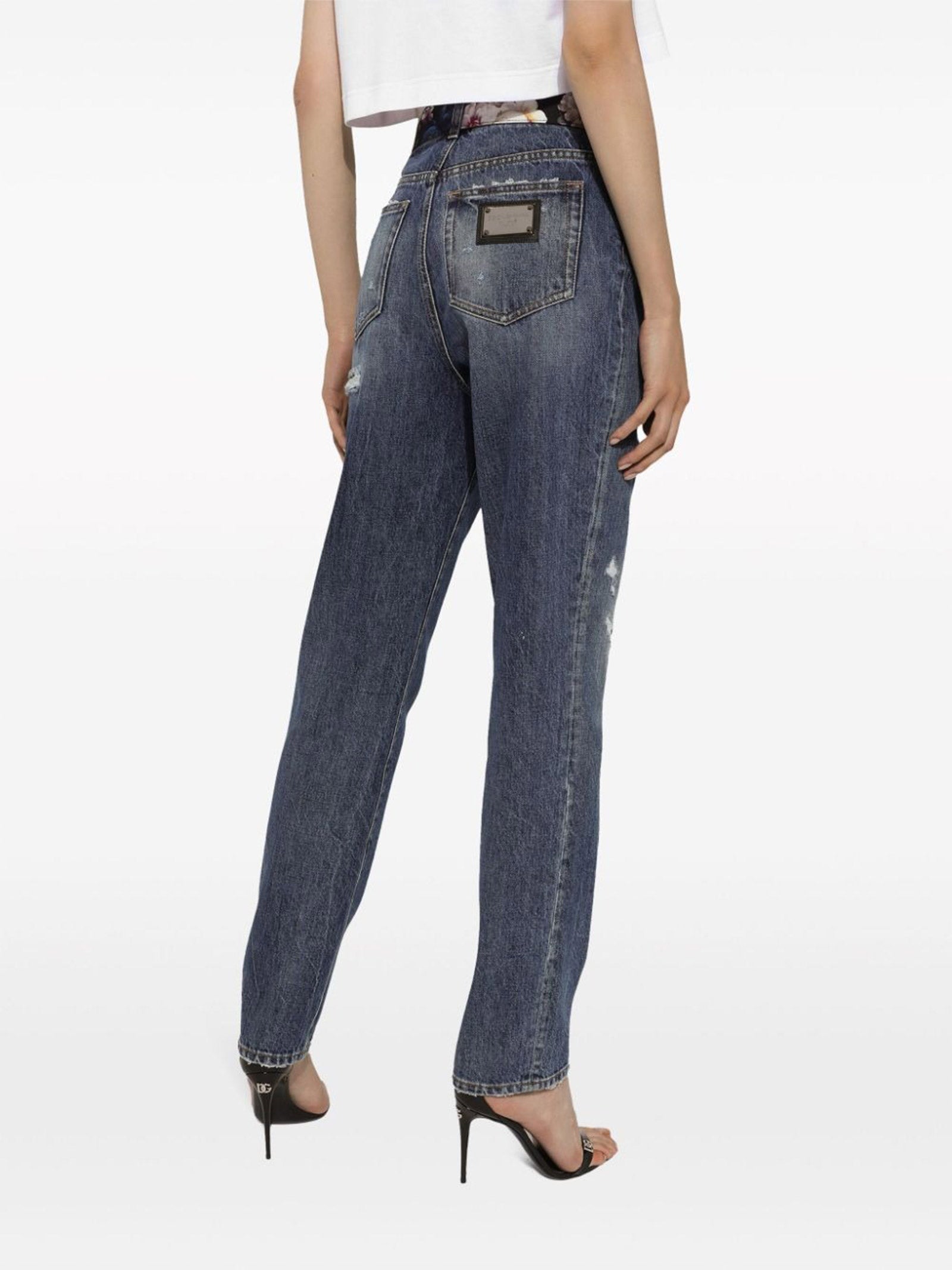 DOLCE & GABBANA Women’s Classic Denim Cotton Jeans