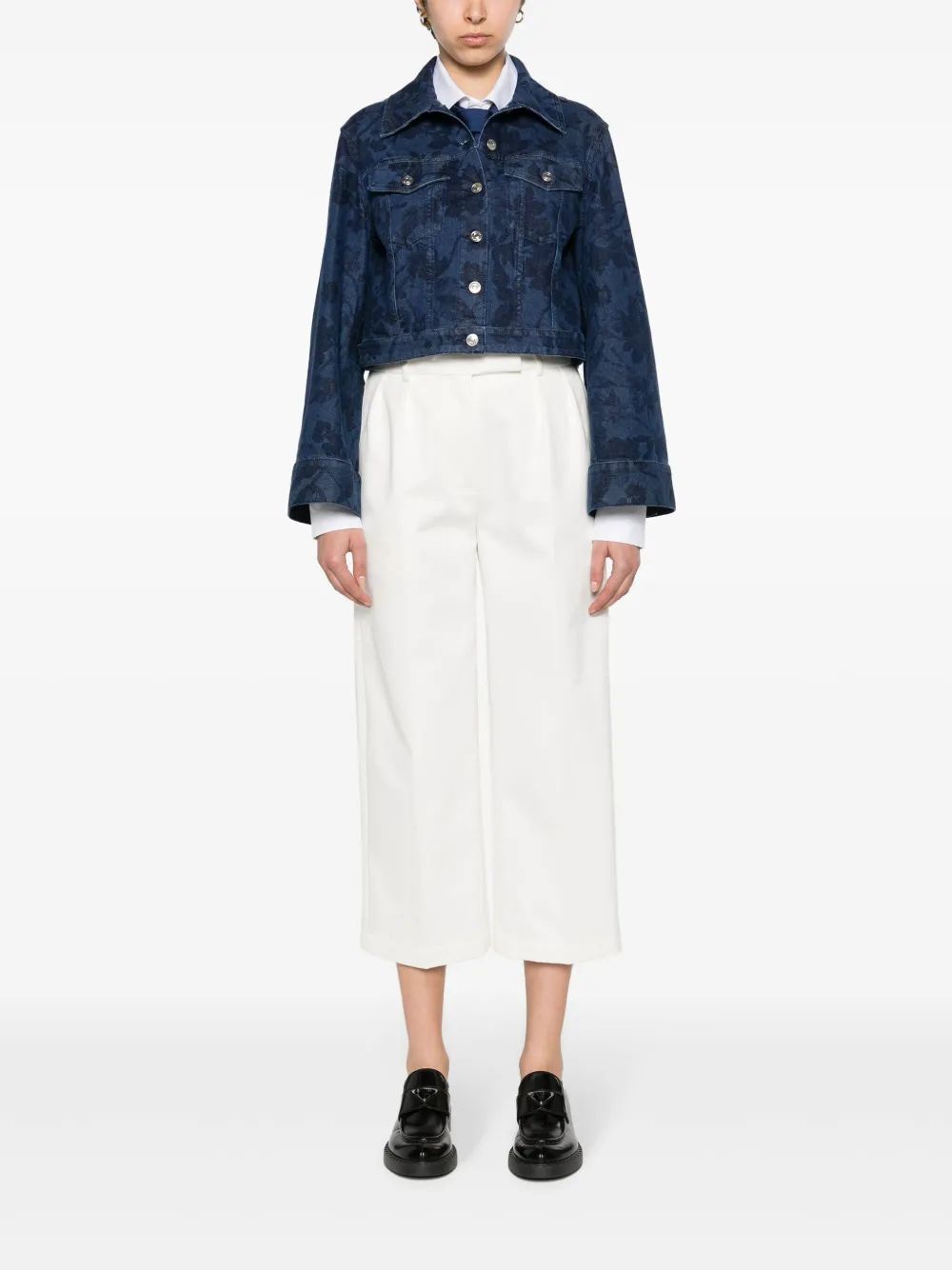 THOM BROWNE Relaxed Fit Pleated Trouser