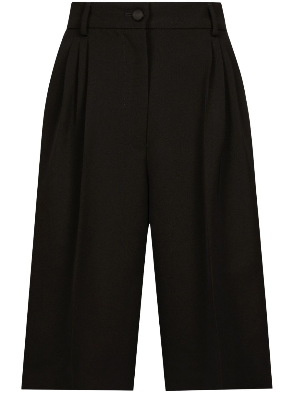 DOLCE & GABBANA Bermuda Tuxedo Pants - Regular Fit