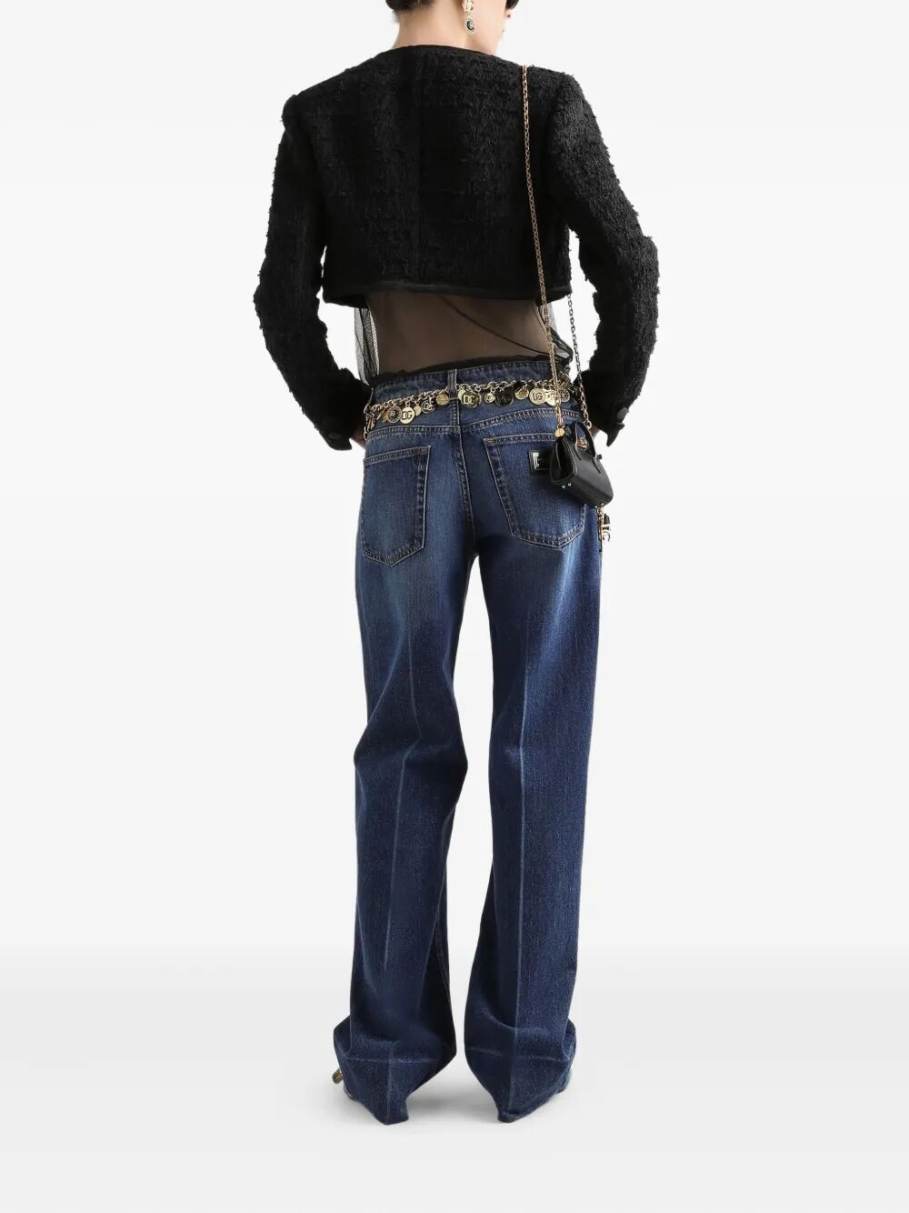 DOLCE & GABBANA Straight Leg Denim Pants