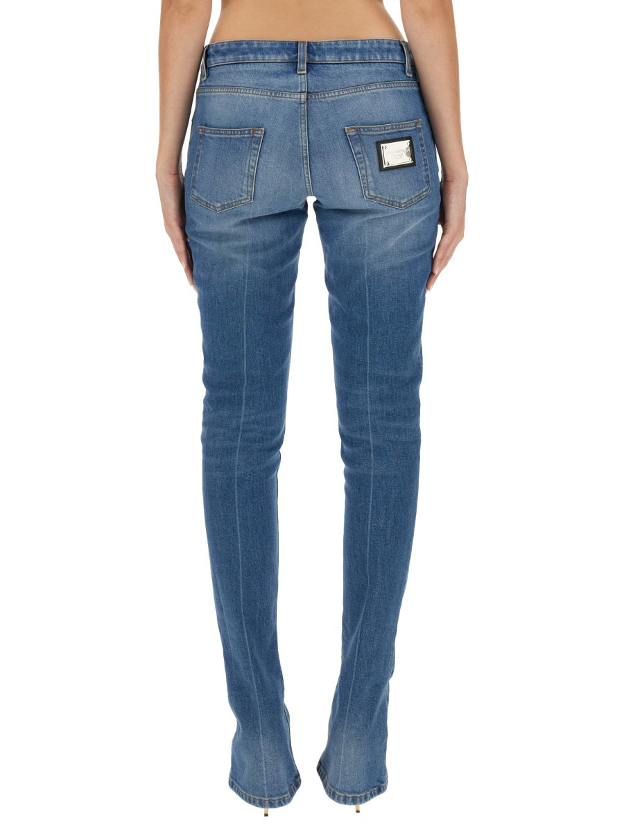 DOLCE & GABBANA Skinny Fit Women's Jeans - Size 40