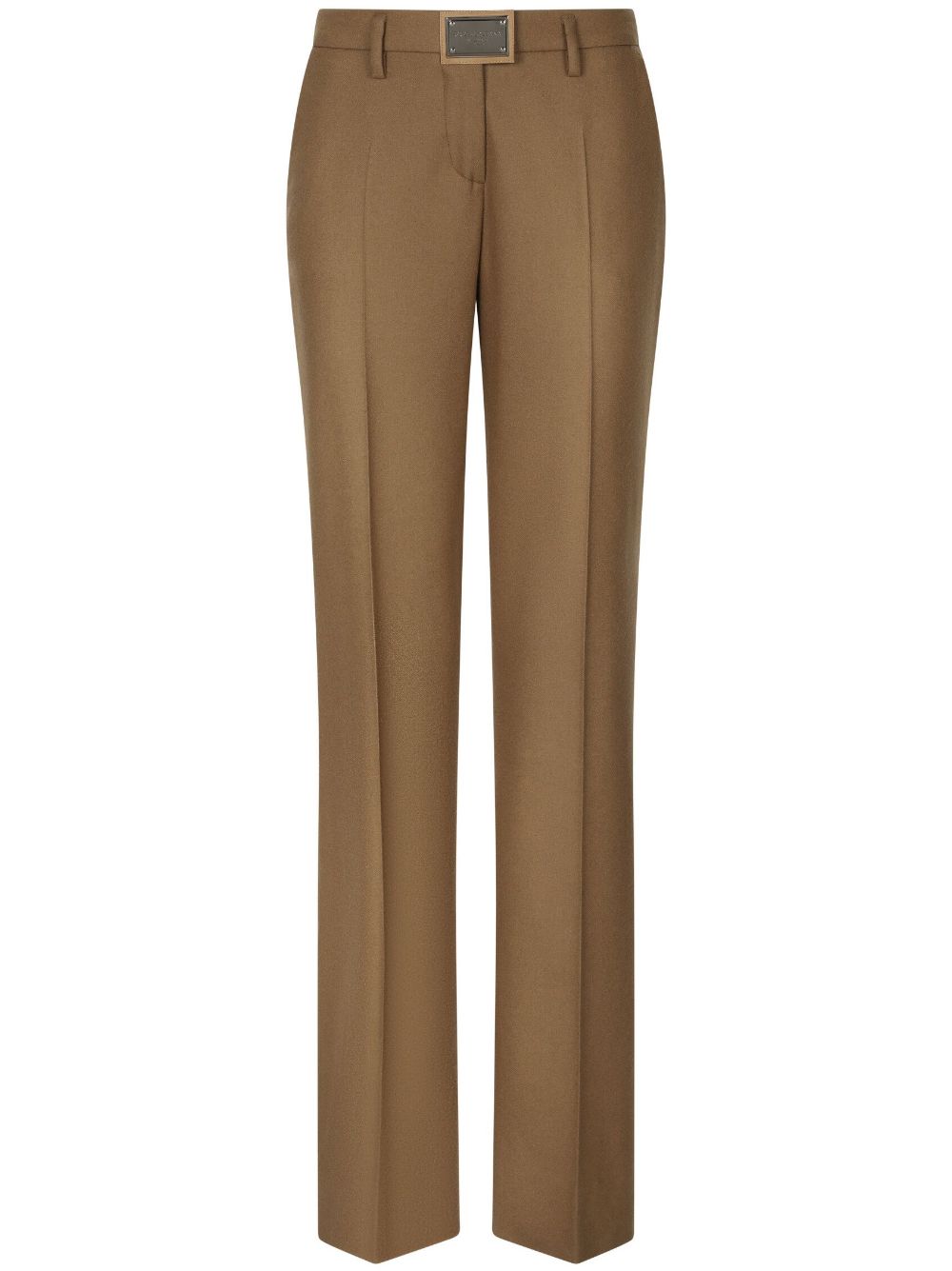 DOLCE & GABBANA Flare Fit Wool Pants - Size 40