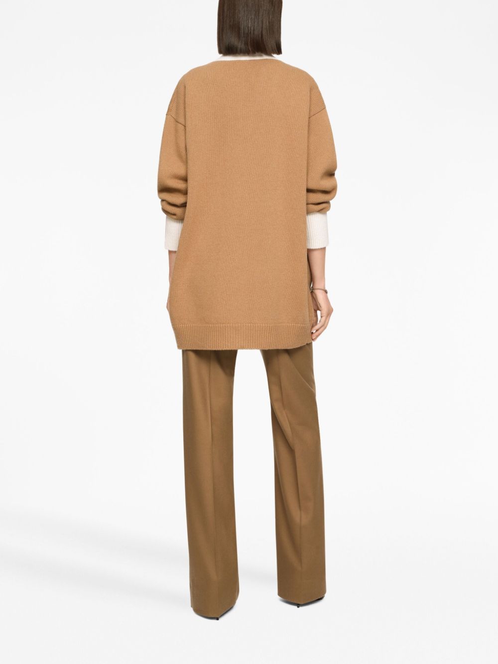 DOLCE & GABBANA Flare Fit Wool Pants - Size 40