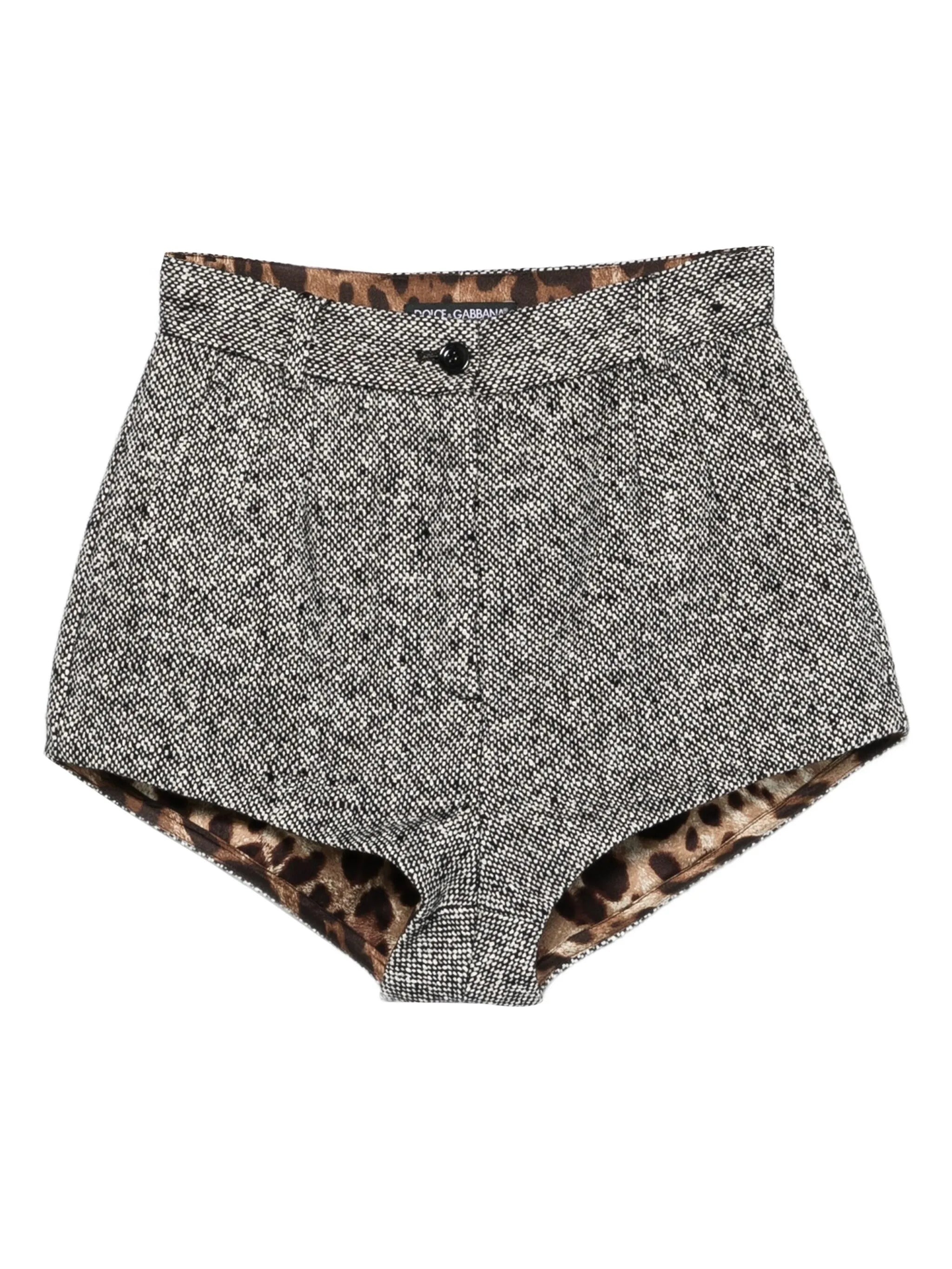 DOLCE & GABBANA Women’s Wool Mini Shorts
