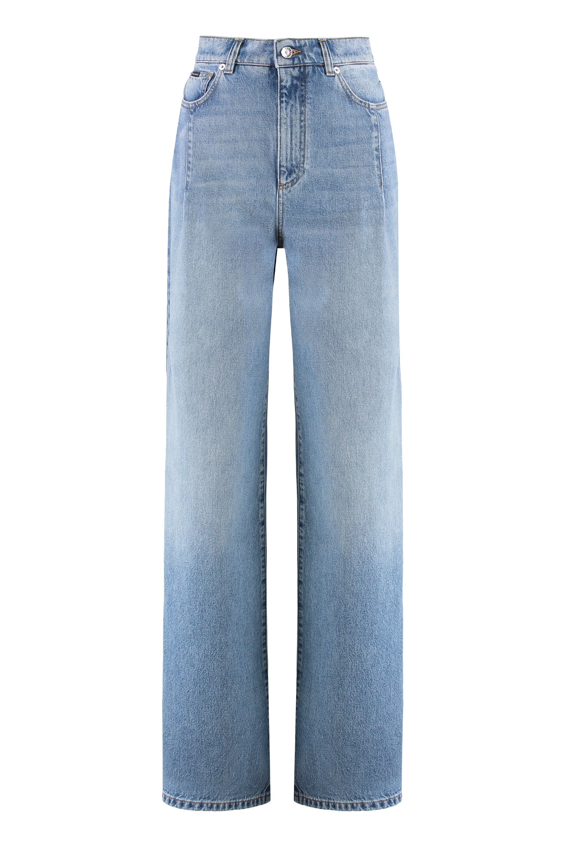 DOLCE & GABBANA Wide-Leg Jeans with 5 Pockets