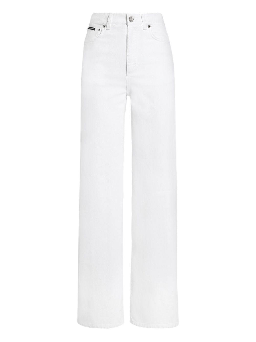 DOLCE & GABBANA Cotton Trousers for Women - FW25 Collection