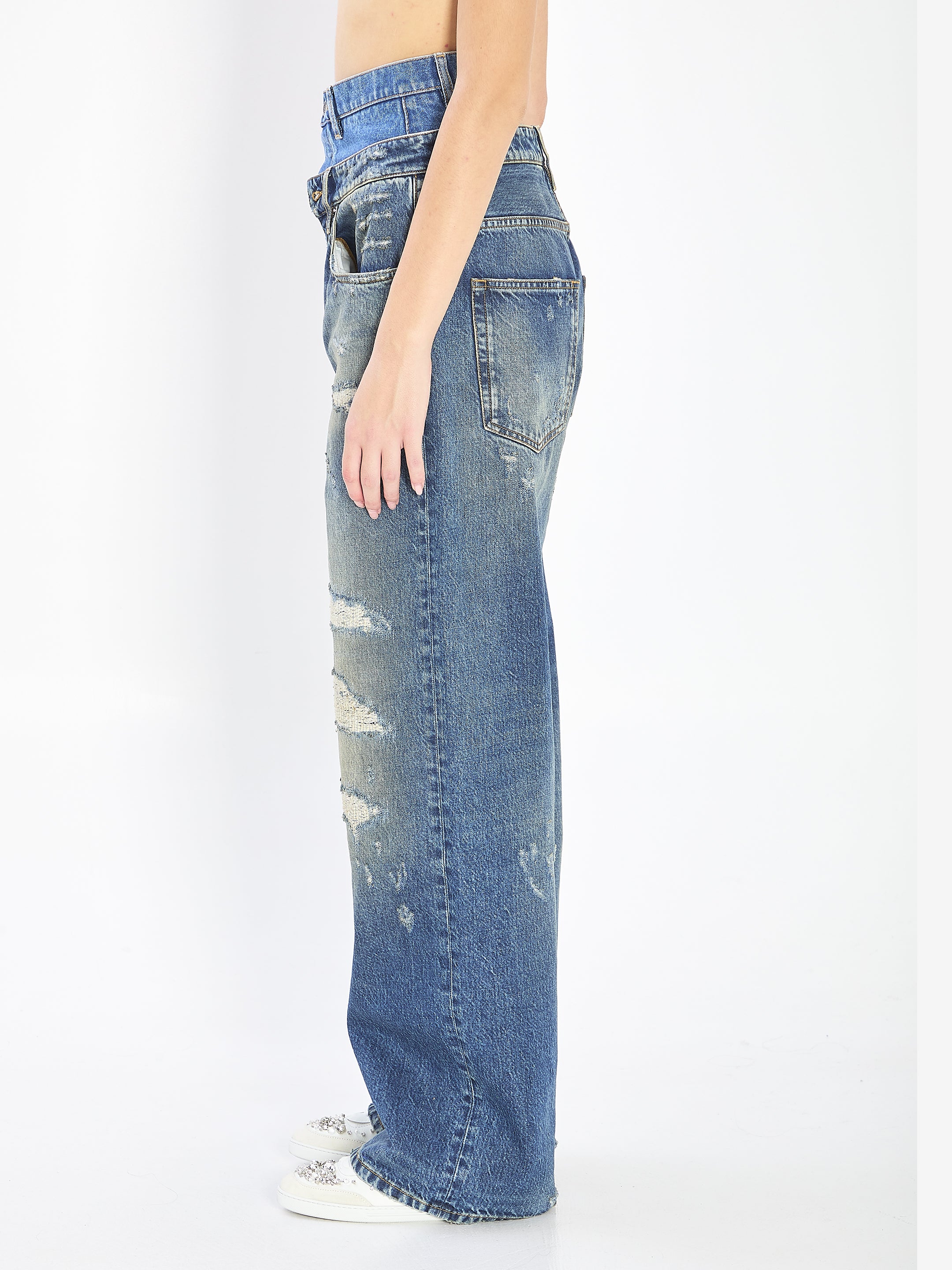 DOLCE & GABBANA Double Waisted Jeans for Women