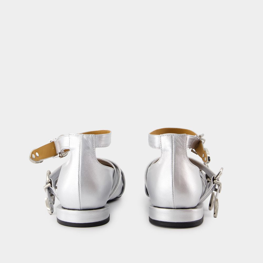 TOGA PULLA Elegant Mini Ballerina Sandals for Women