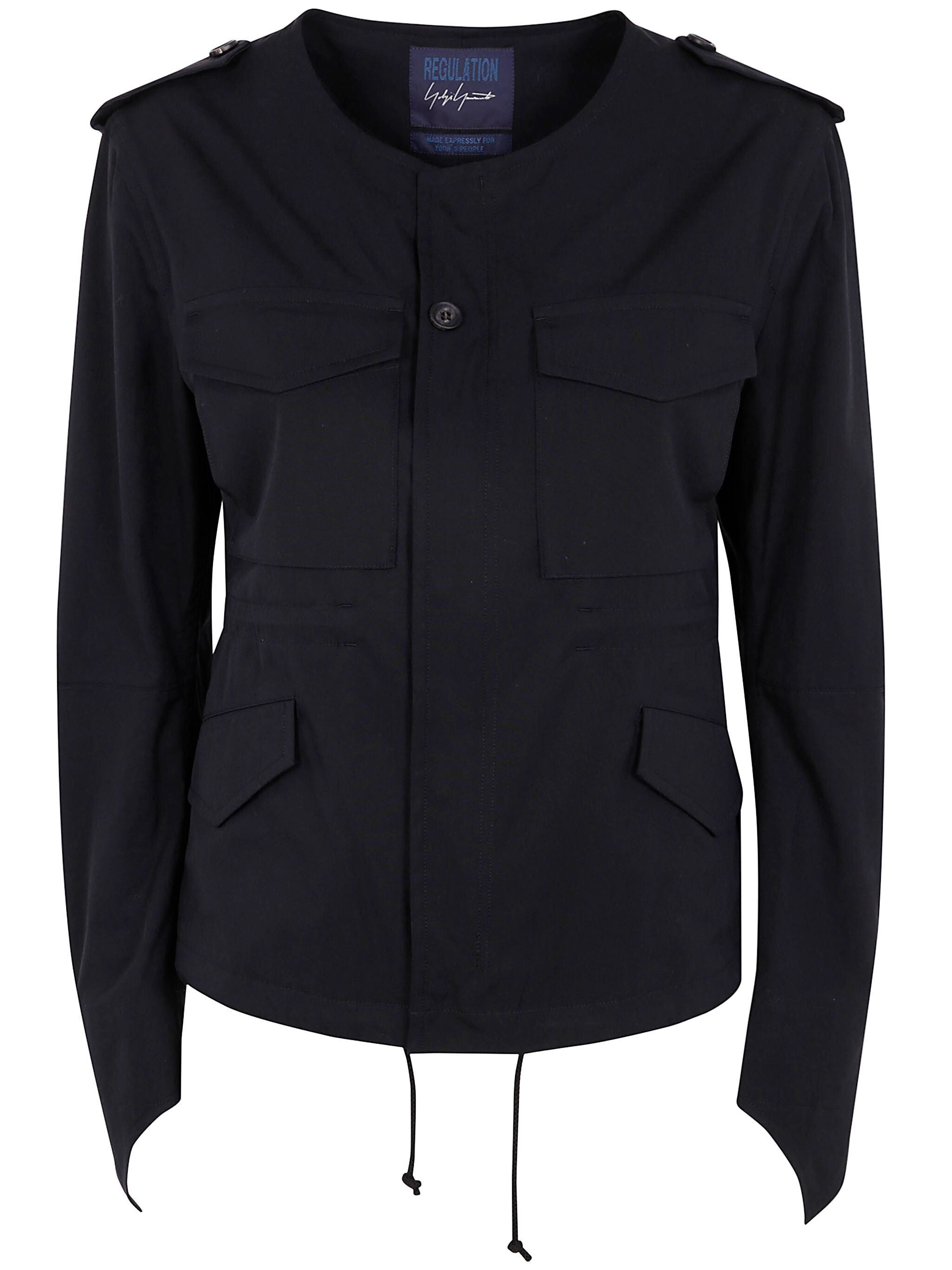 YOHJI YAMAMOTO Collarless M65 Jacket for Women - SS25