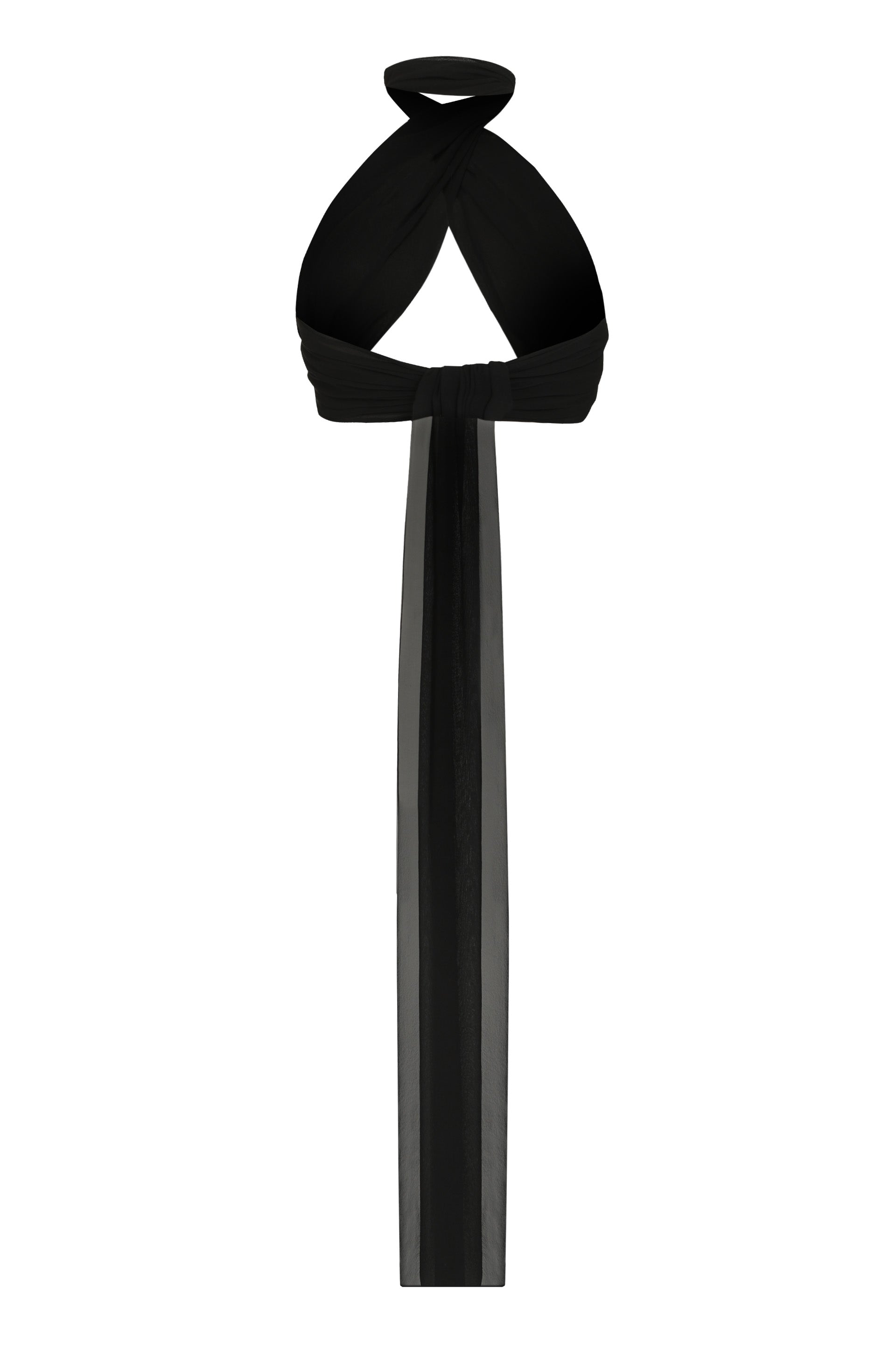 AMI PARIS Silk Crop Top