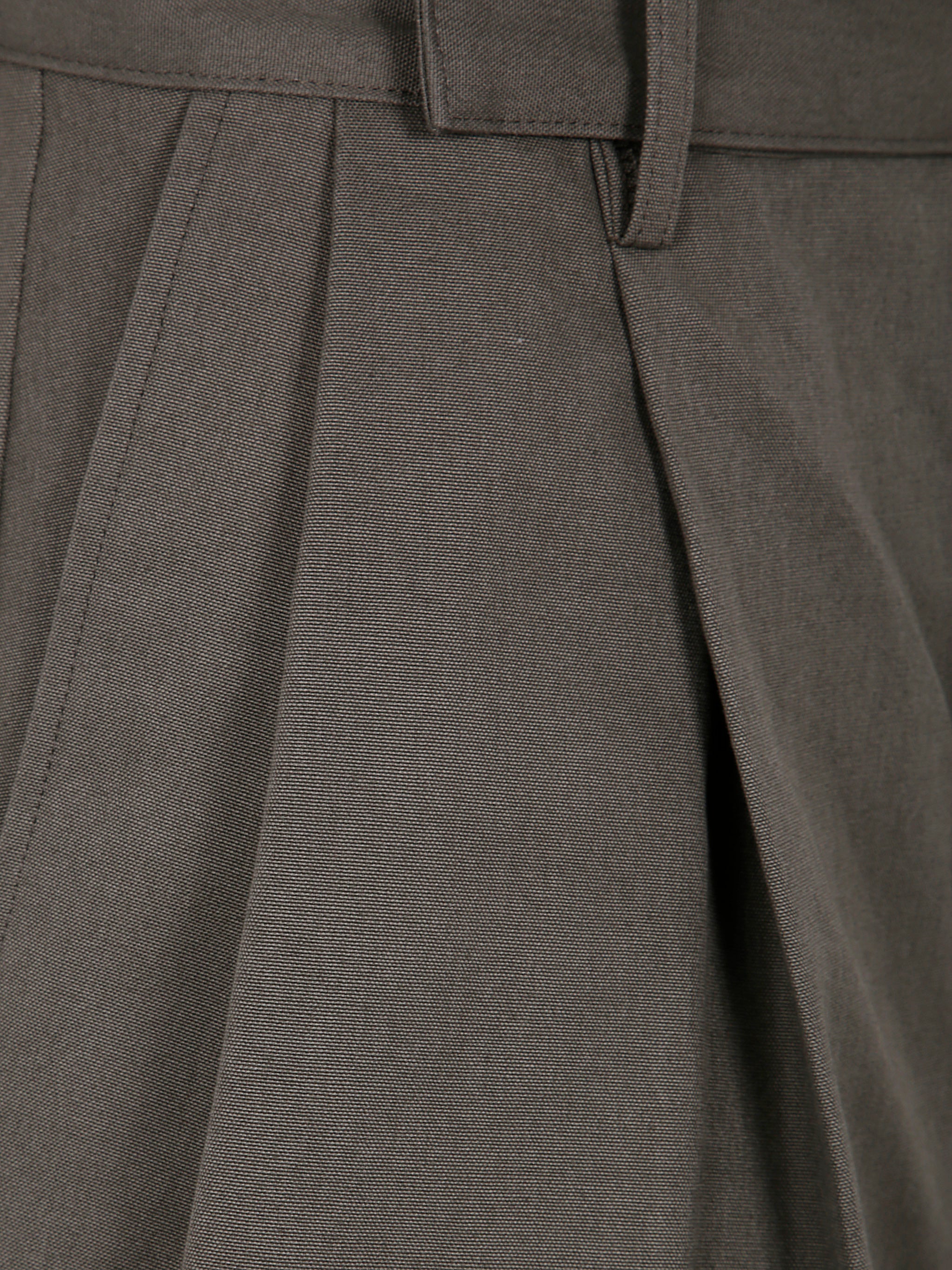 YOHJI YAMAMOTO R-4TUCK Mini Short Pants for Women