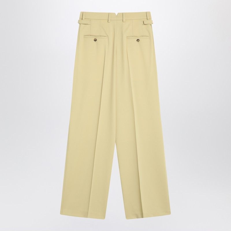 AMI PARIS Wide Wool Trousers for Women