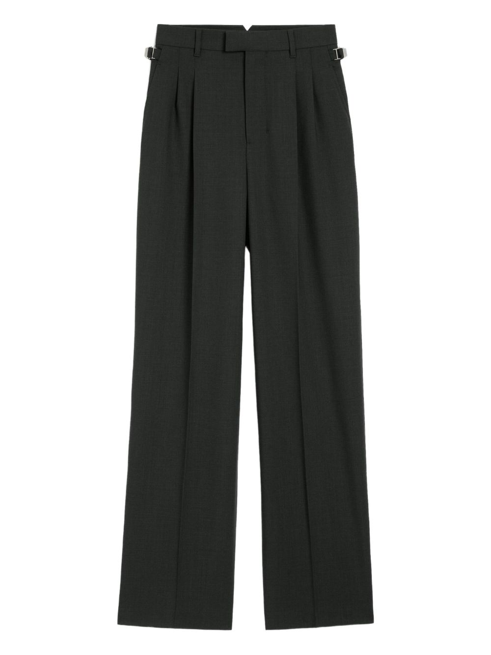 AMI PARIS High-Waisted Pleated Trousers