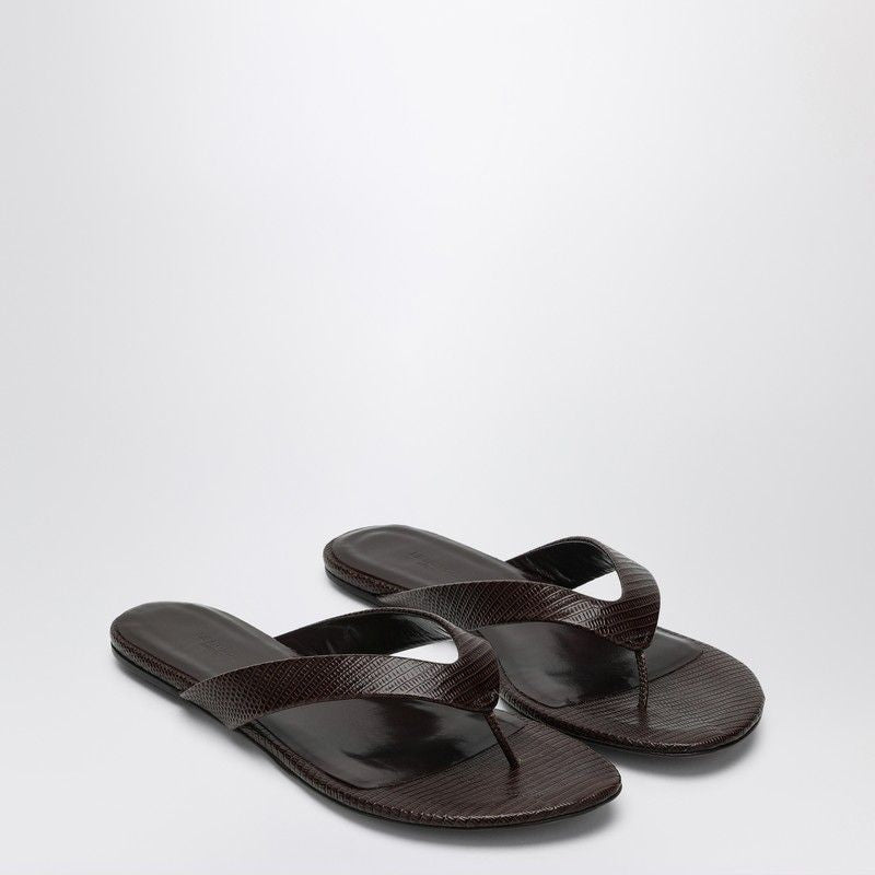 LE MONDE BERYL Women's Leather Flip-Flops