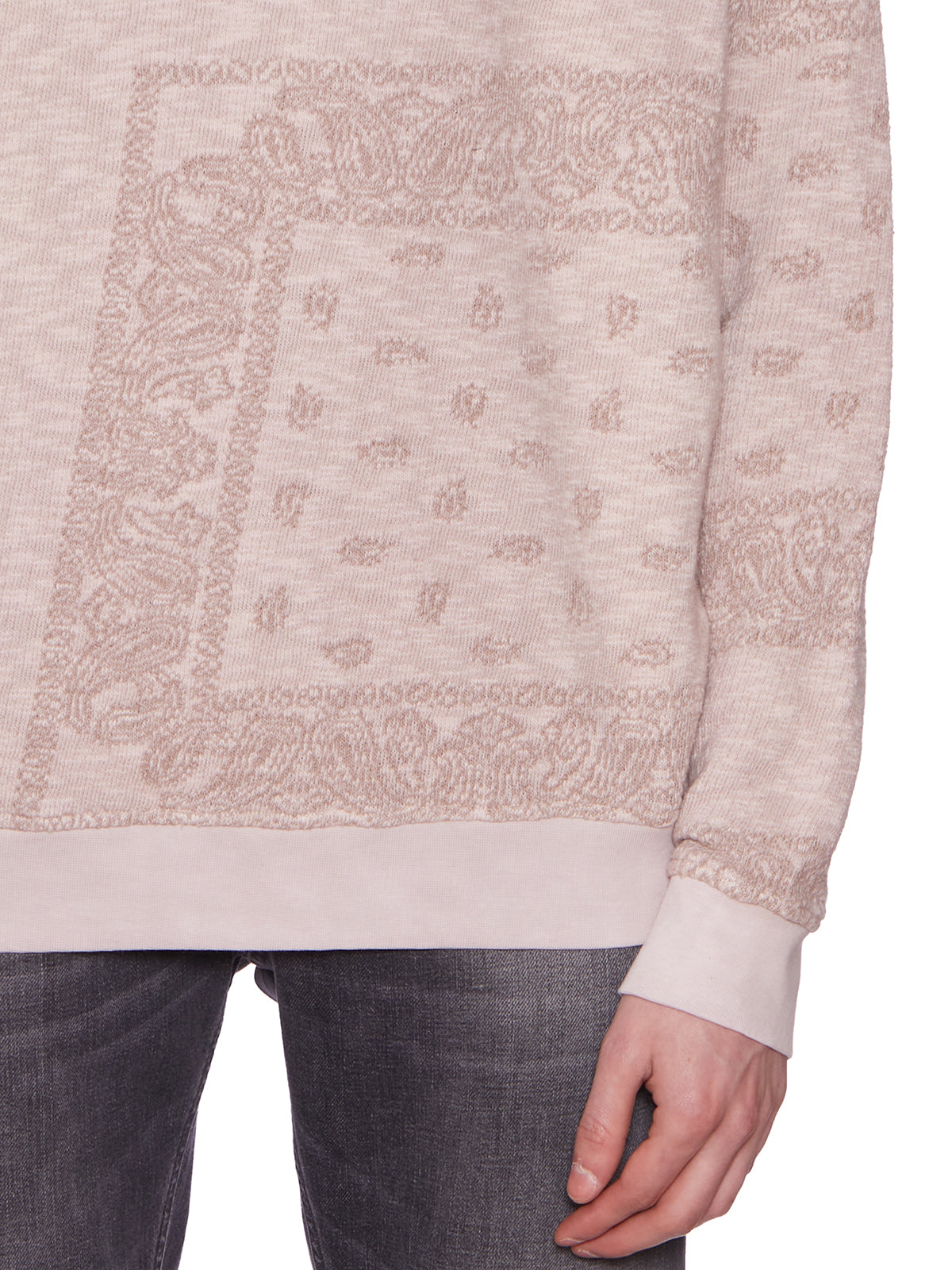 GIORGIO BRATO Bandana Print Crewneck Sweatshirt - Medium