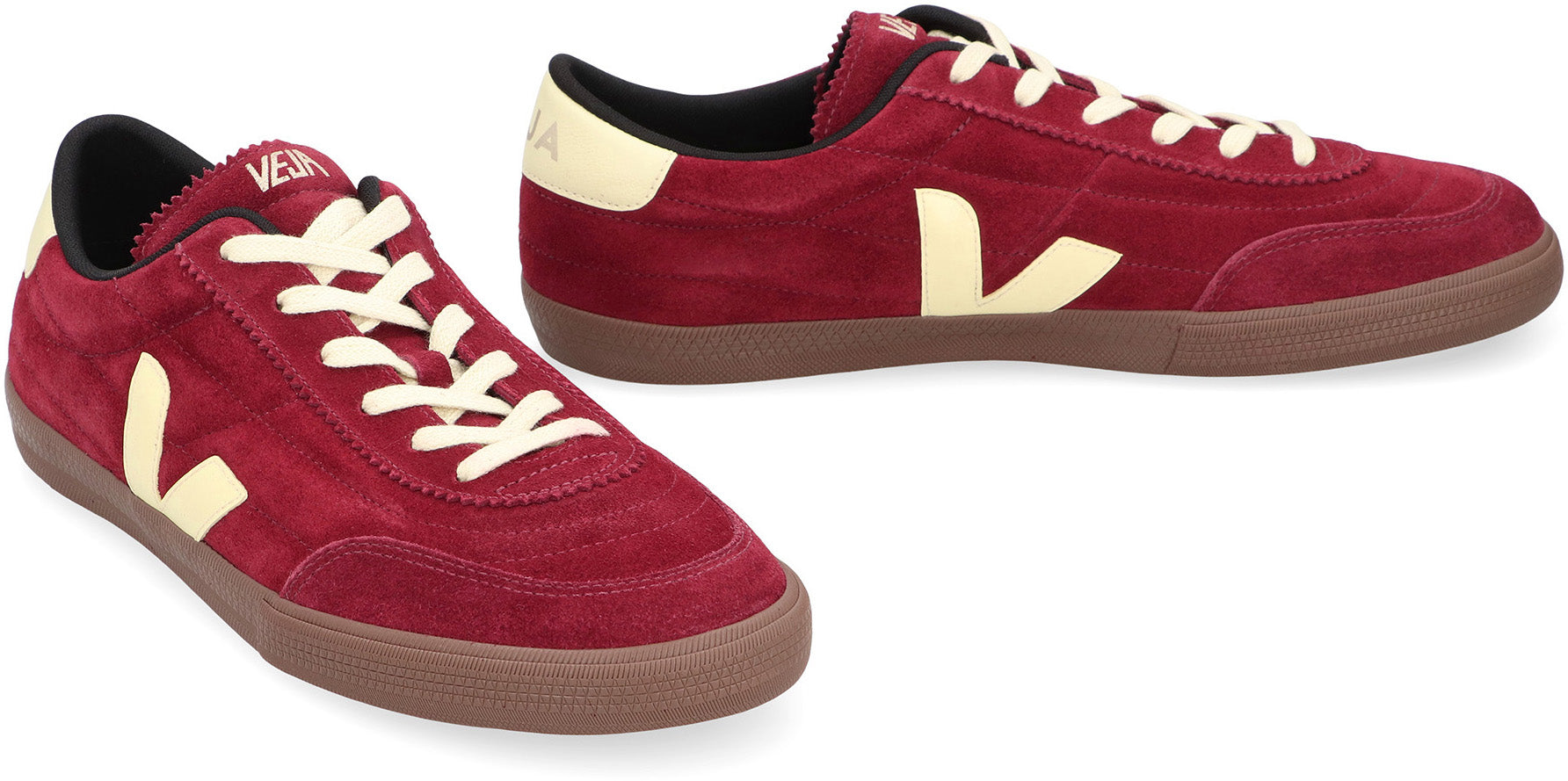 VEJA Suede Sneakers with Contrasting Details for Men