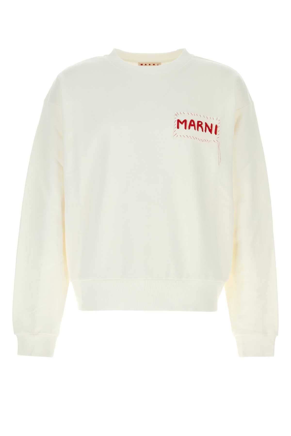 MARNI Cotton Knit Sweatshirt for Men