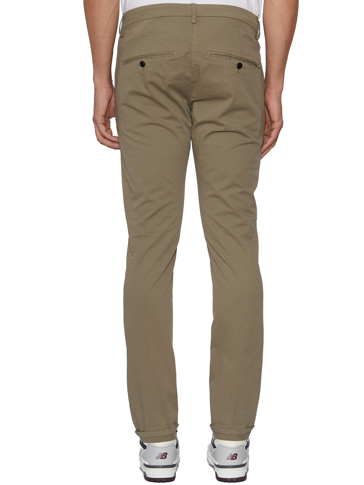 DONDUP Men's Stylish Pants with Button and Zip Closure - Size 32