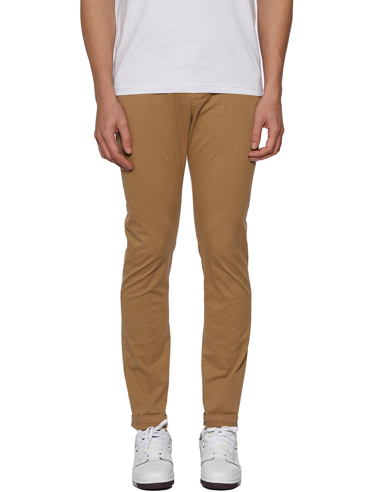 DONDUP Classic Men's Pants with Button and Zip Closure - Size 32