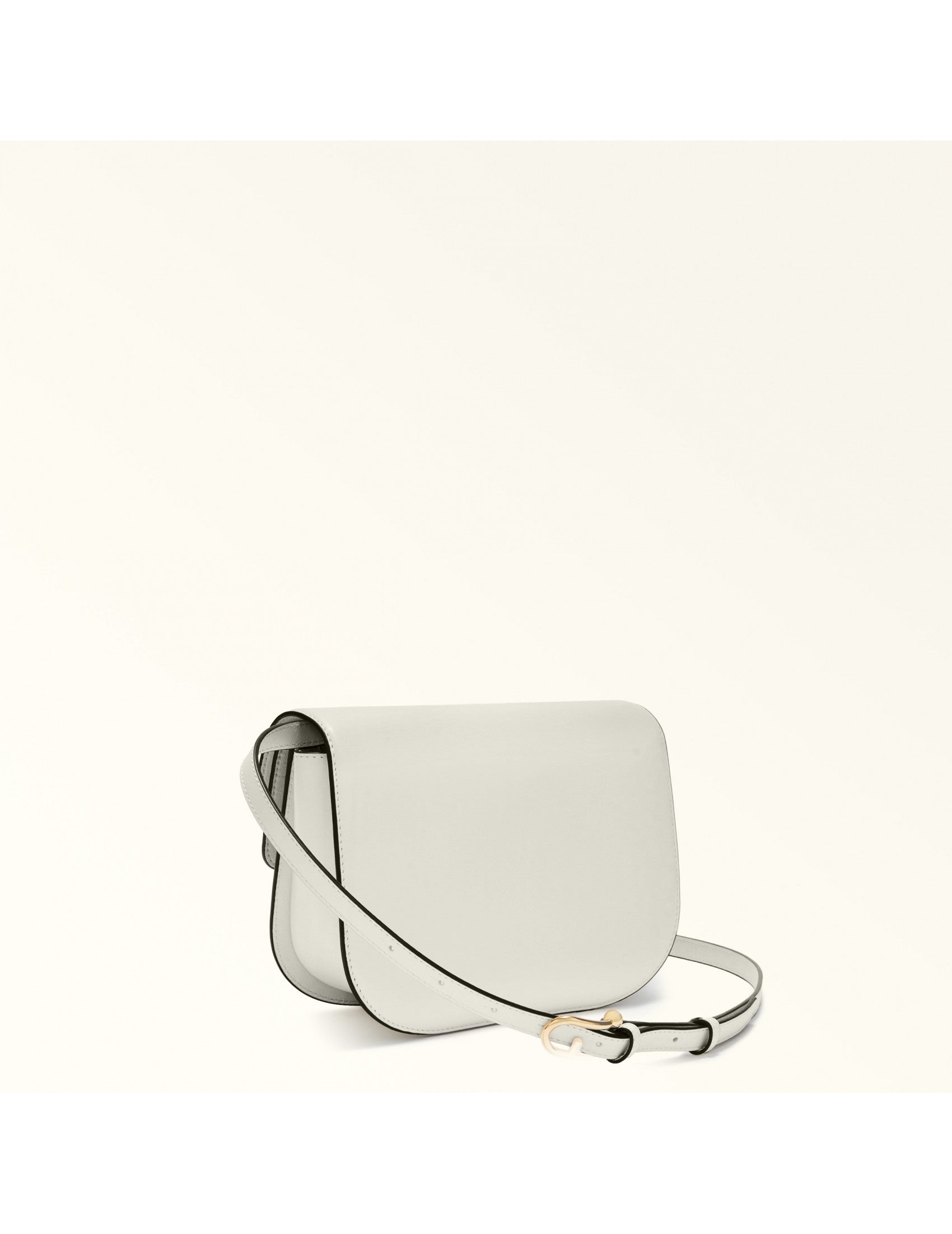 FURLA Mini Shoulder Handbag with Polished Closure - 24cm Wide