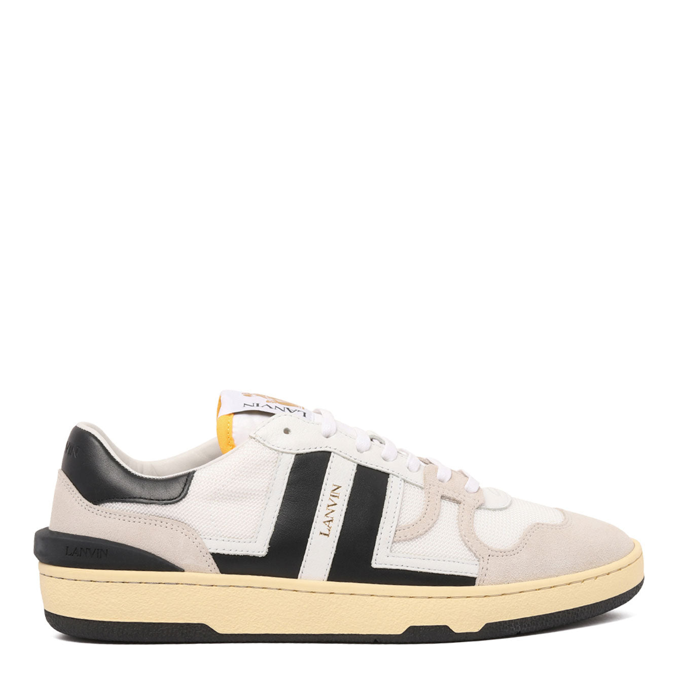 LANVIN Men's Premium Leather Sneakers