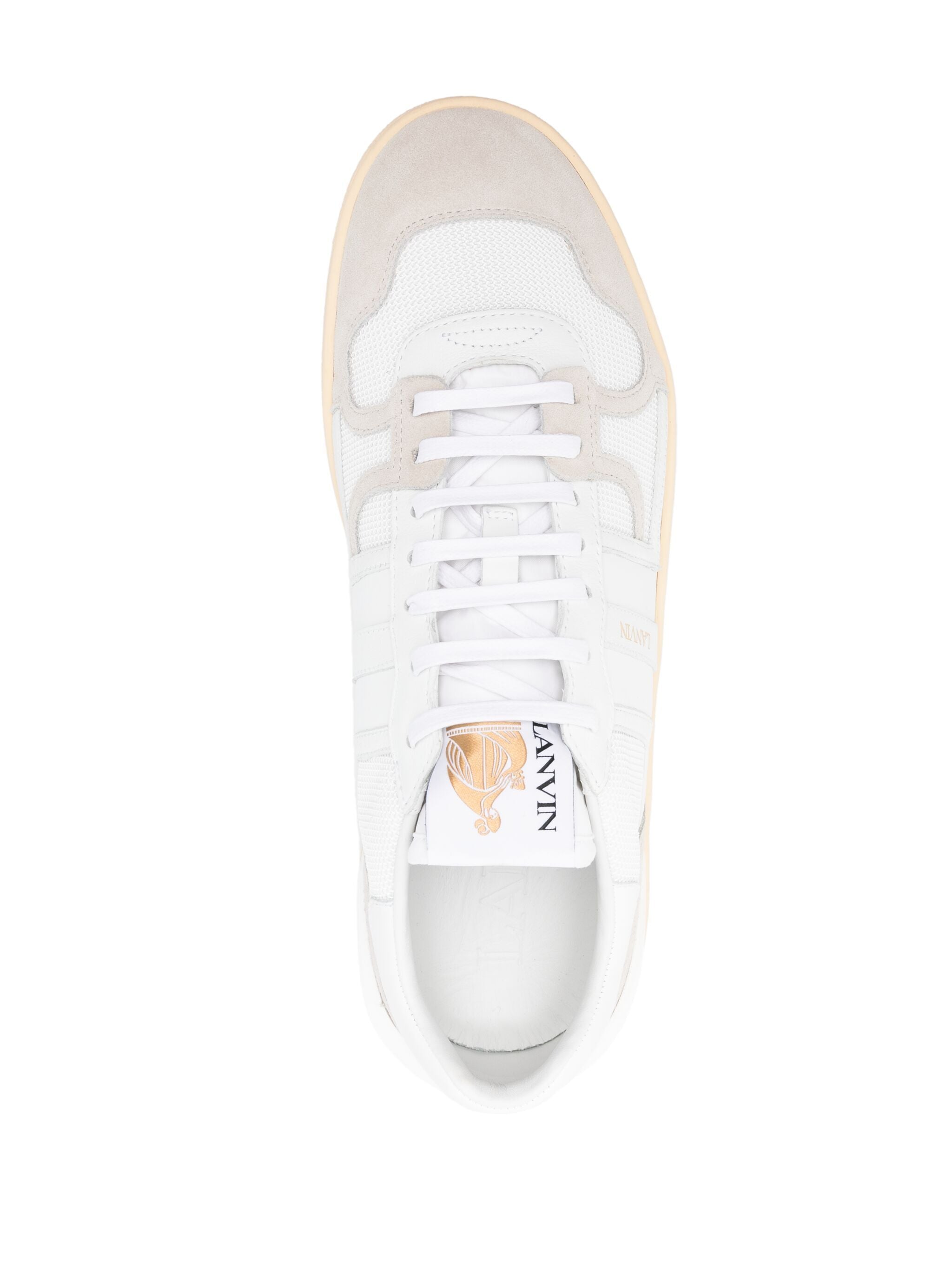 LANVIN Men's Premium Leather Sneakers