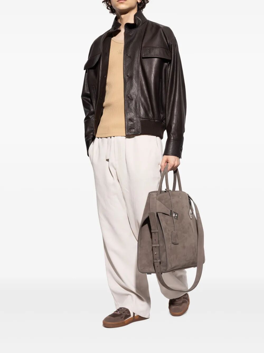 LANVIN Translucent Sole Men's Sneaker